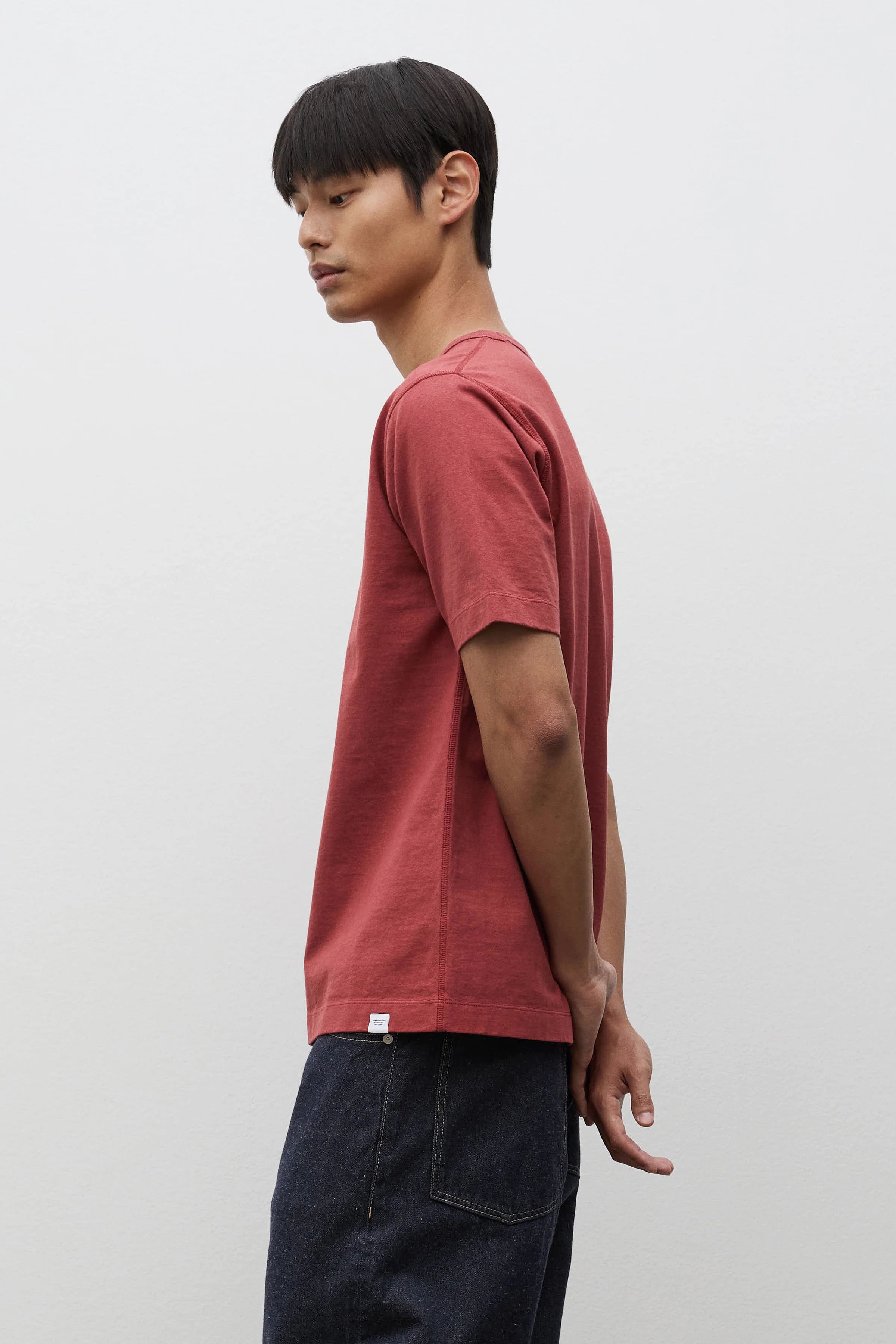 Elmelunde Soft Compact Cotton T-Shirt Cowhide_2