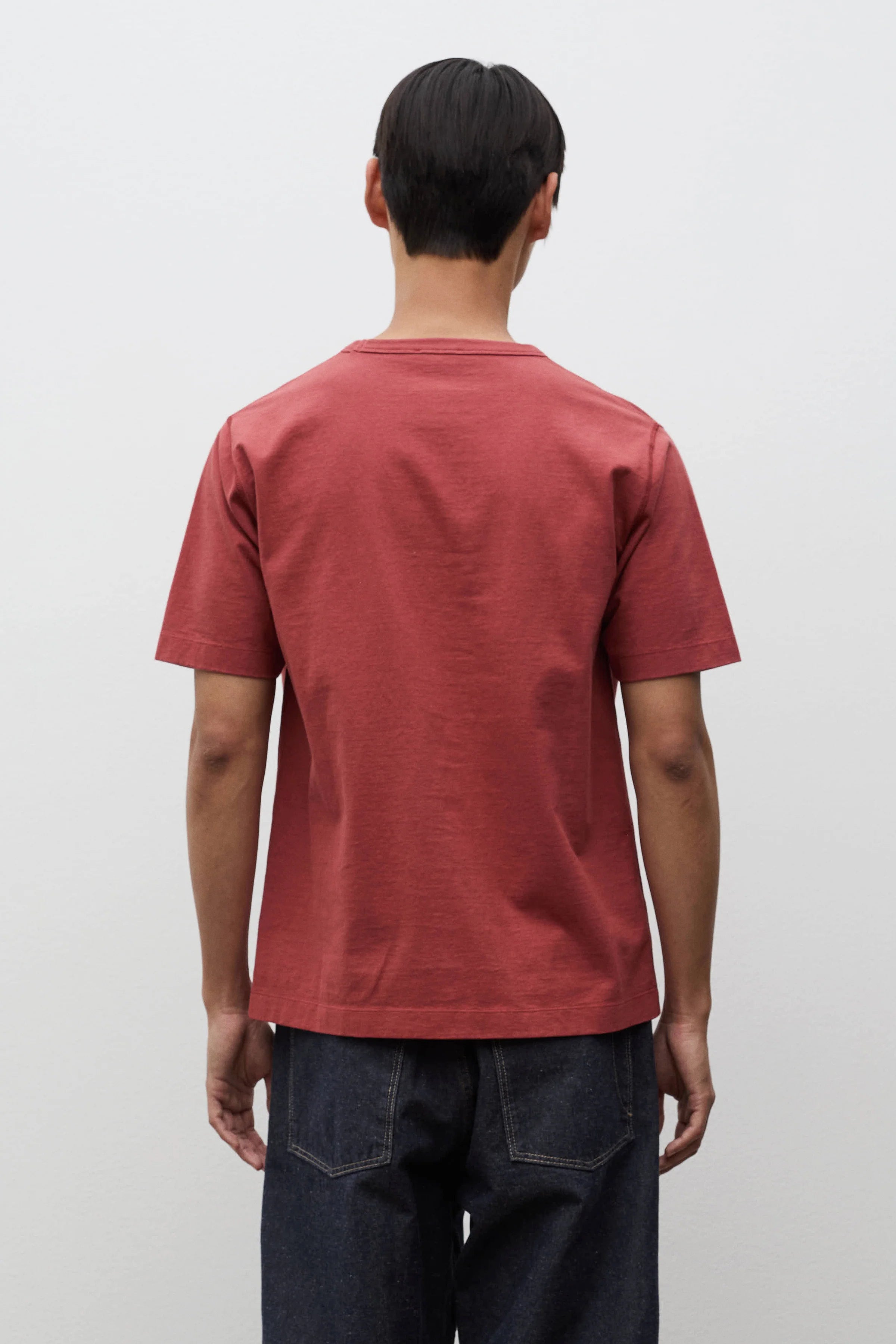 Elmelunde Soft Compact Cotton T-Shirt Cowhide_3