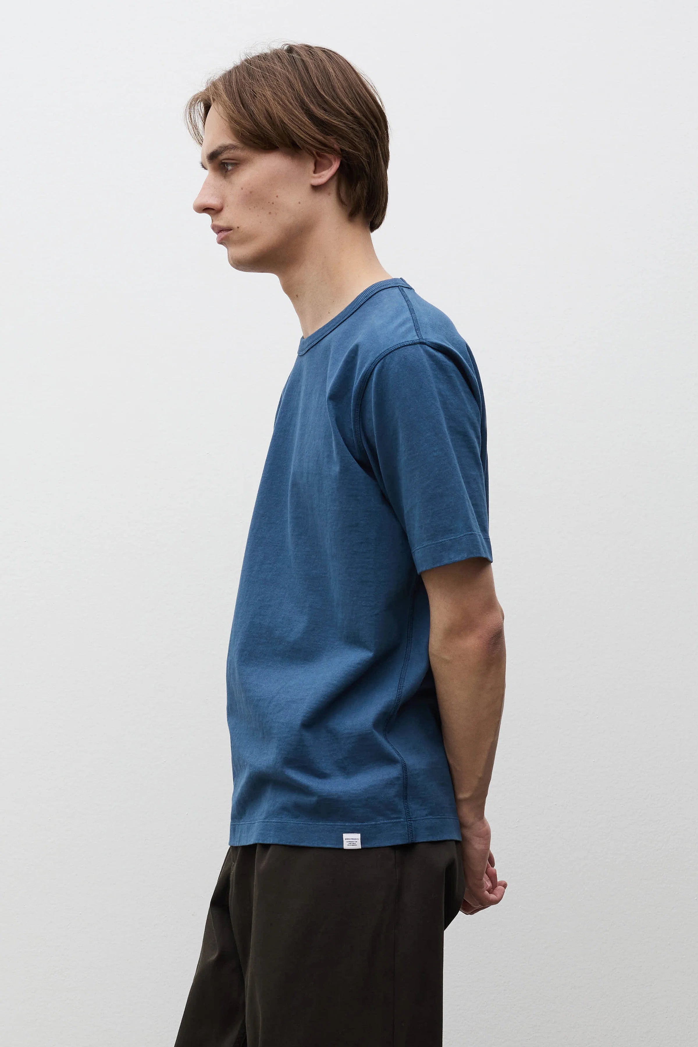 Elmelunde Soft Compact Cotton T-Shirt Dark Blue_2
