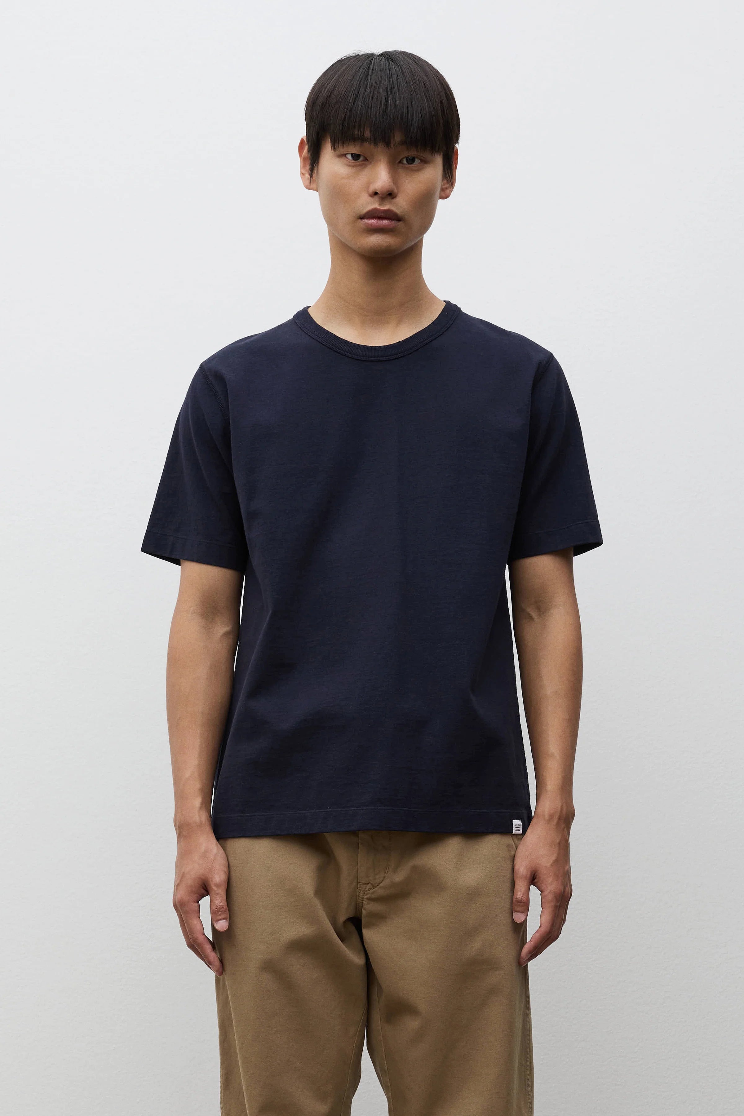 Elmelunde Soft Compact Cotton T-Shirt Dark Navy