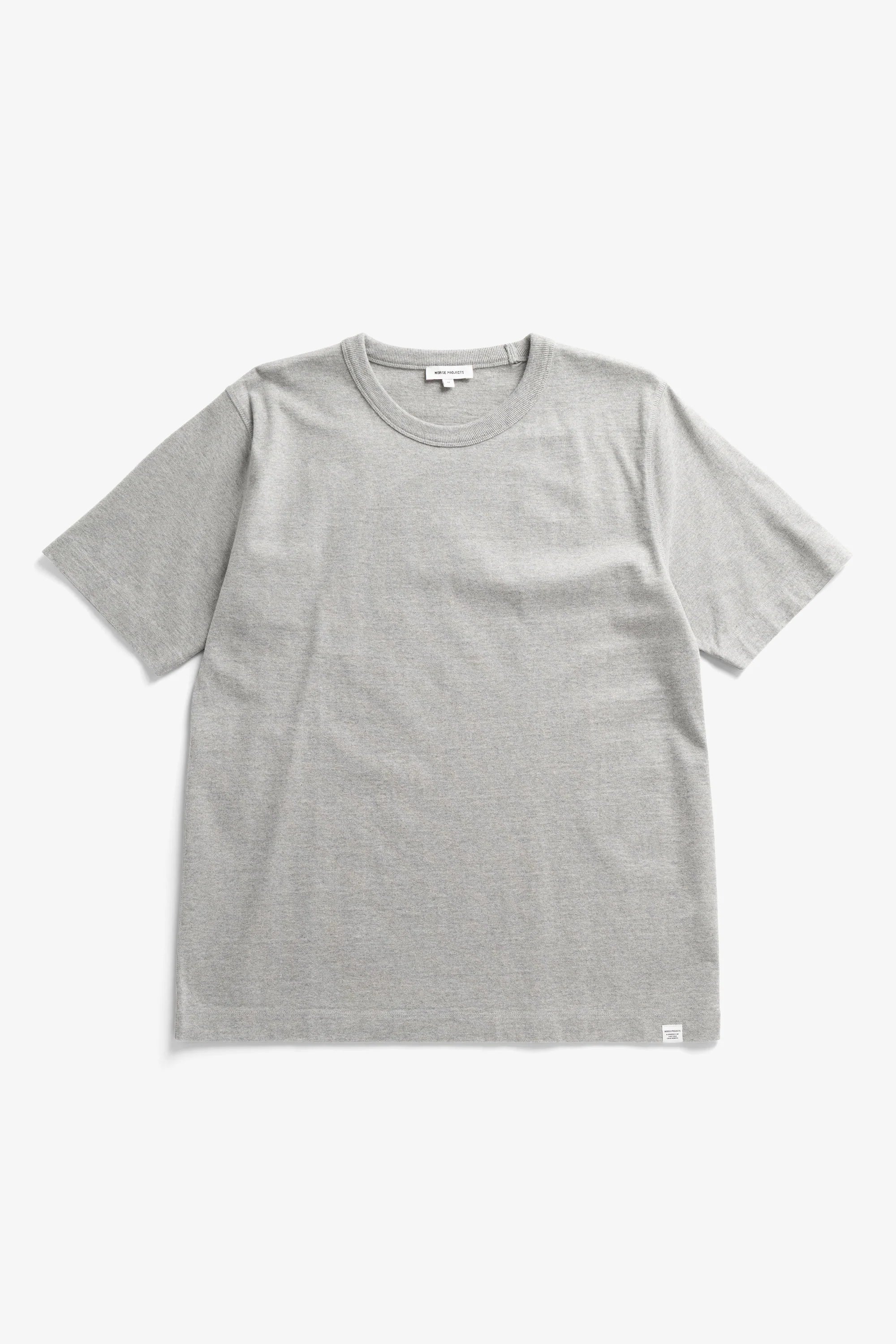 Elmelunde Soft Compact Cotton T-Shirt Grey Melange_5