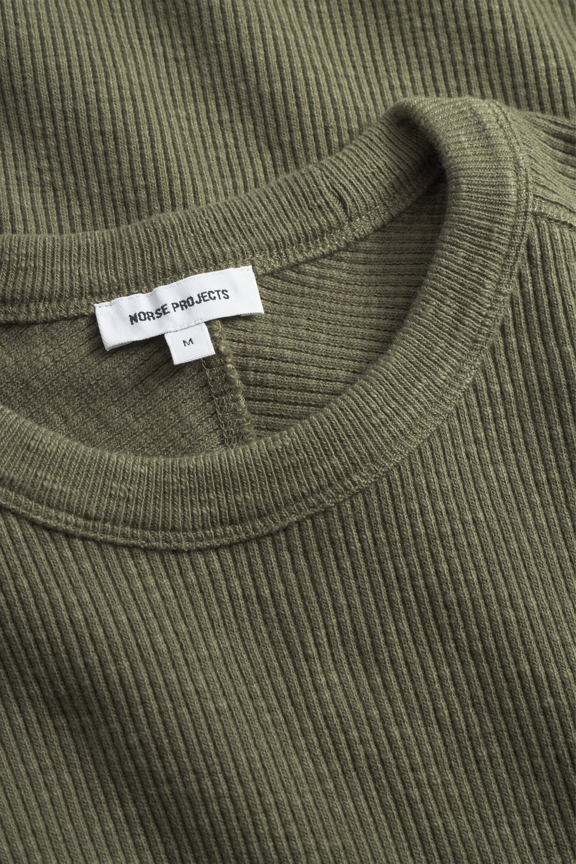 Eske Military Rib LS T-Shirt Olive Night_3