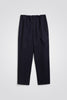SPORTIVO STORE_Ezra Relaxed Cotton Wool Twill Trousers Dark Navy_6