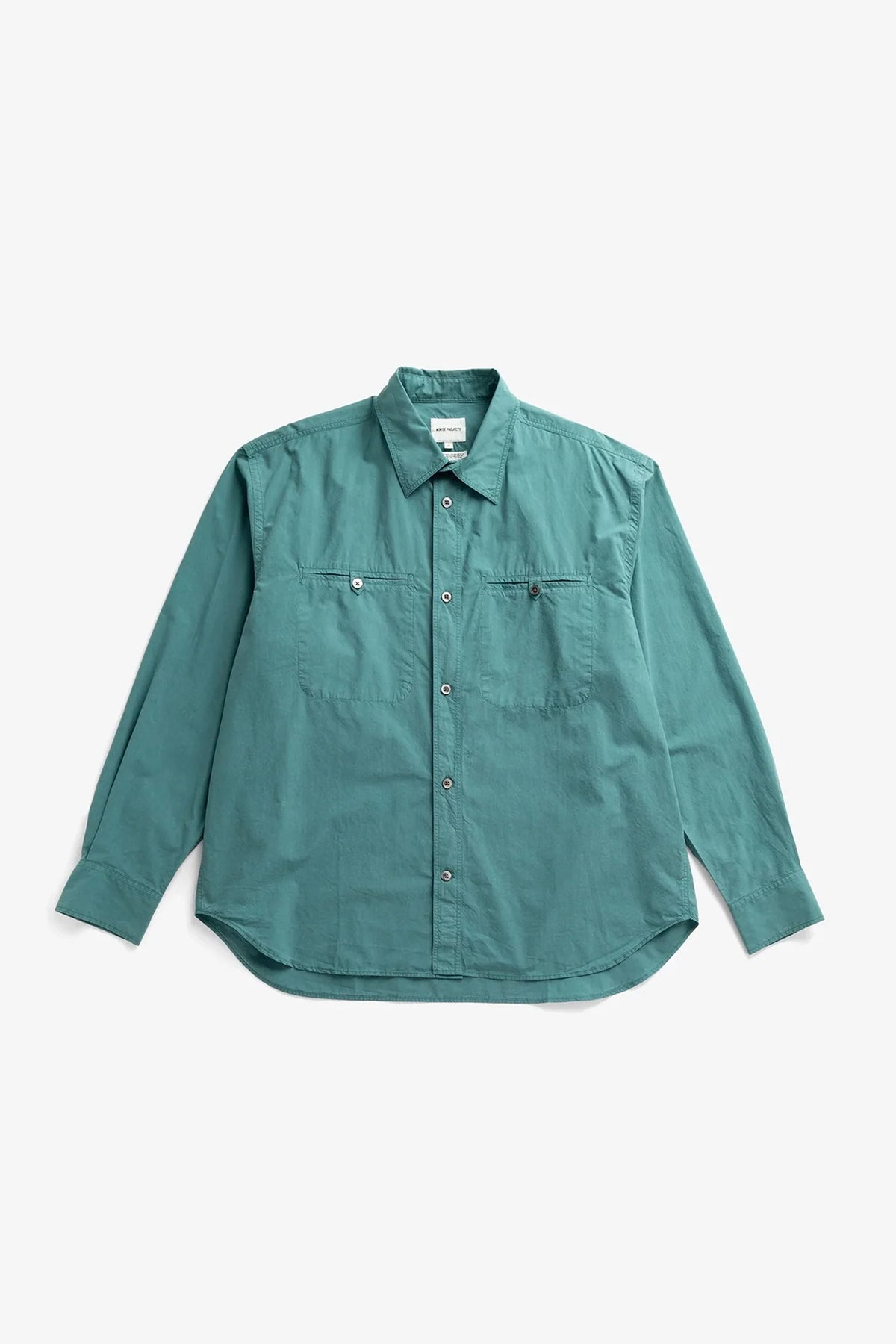 Falster Cotton Tencel Jet Oversize Shirt North Sea