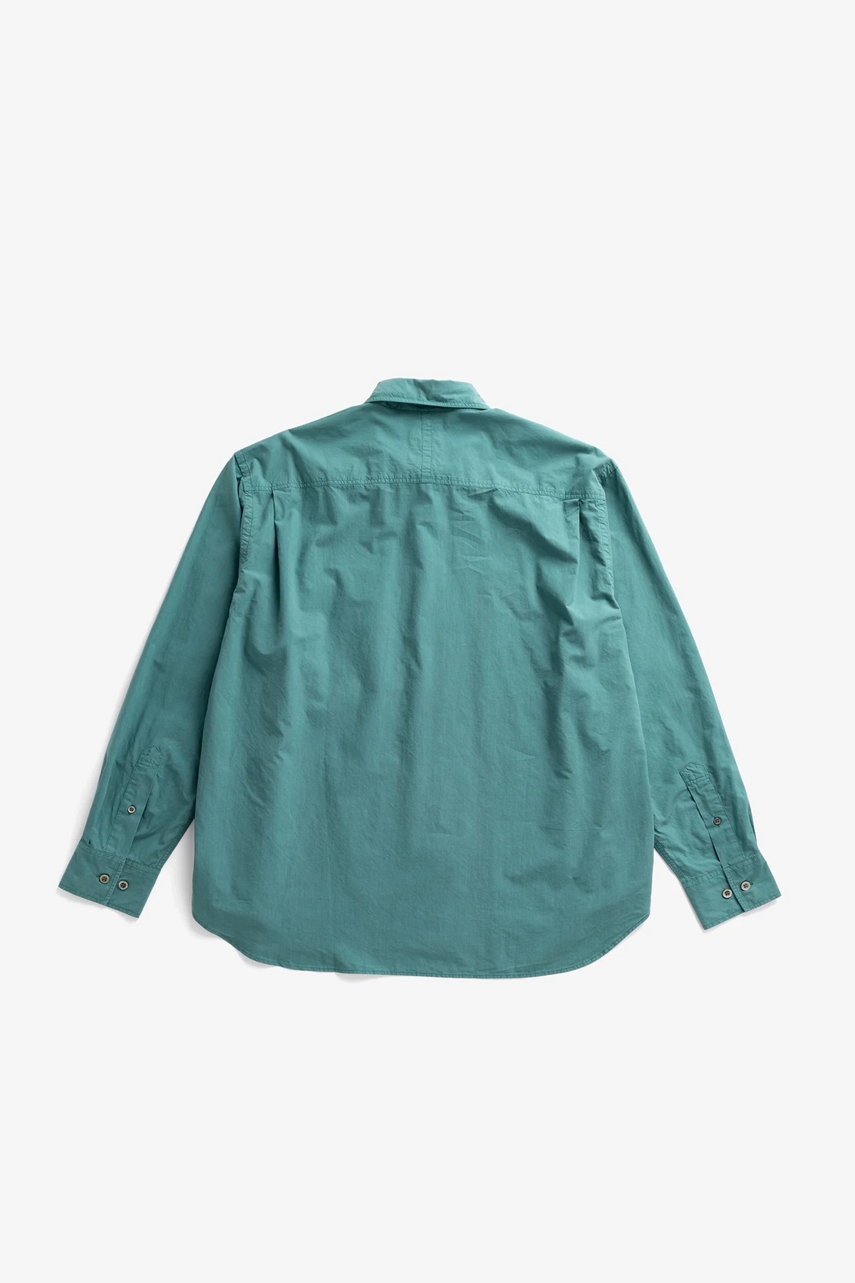 Falster Cotton Tencel Jet Oversize Shirt North Sea_2