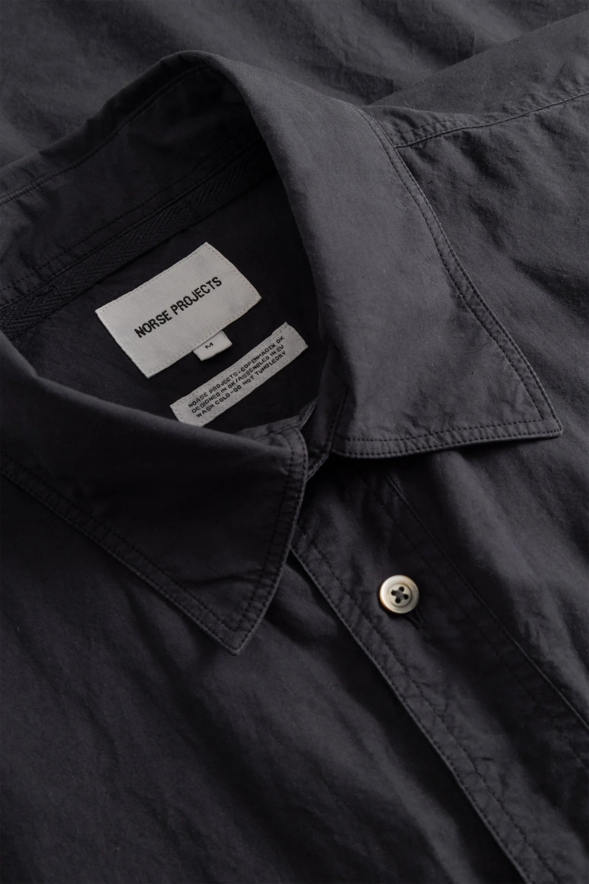 Falster Tencel Oversize Shirt Dark Navy_6