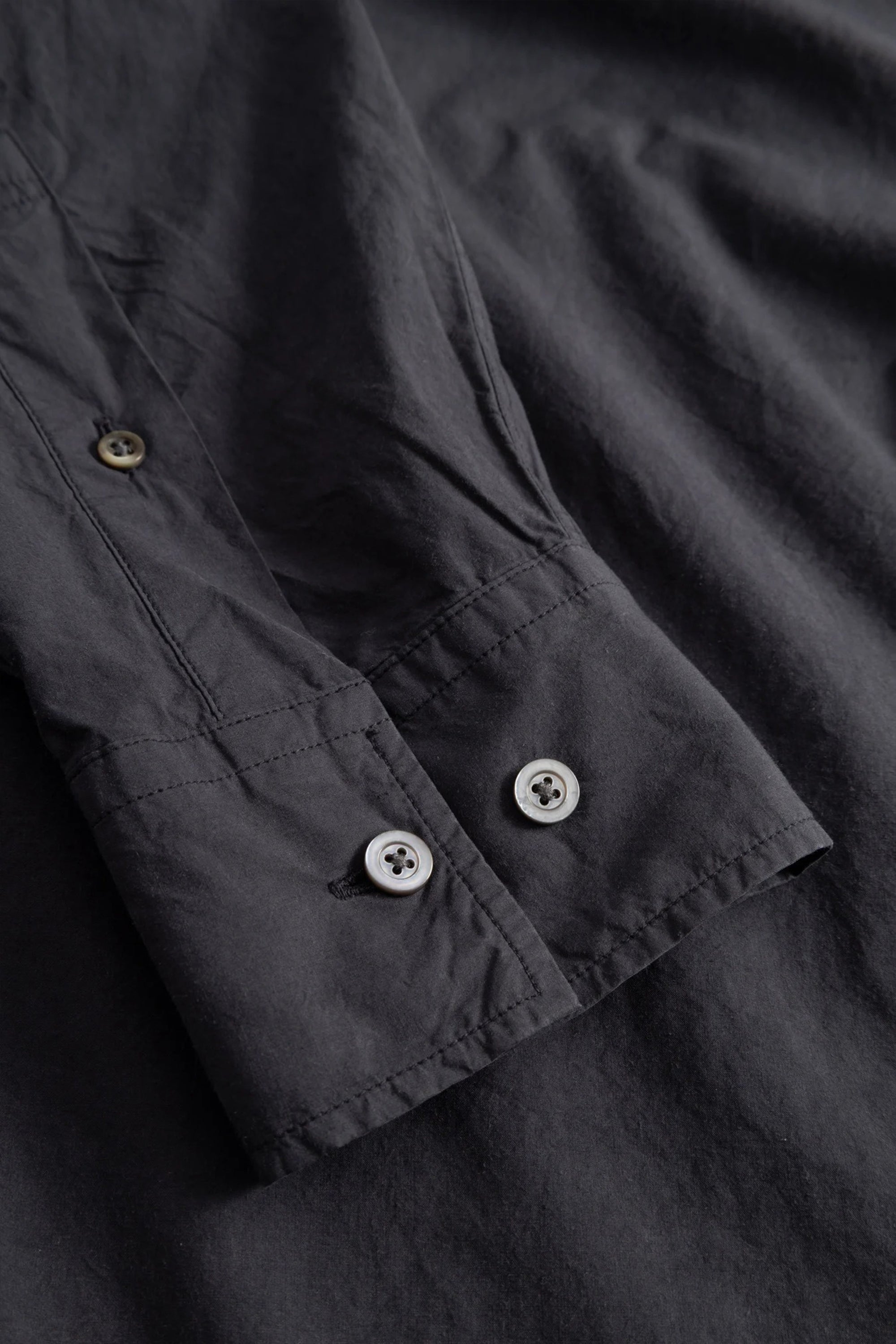 Falster Tencel Oversize Shirt Dark Navy_7