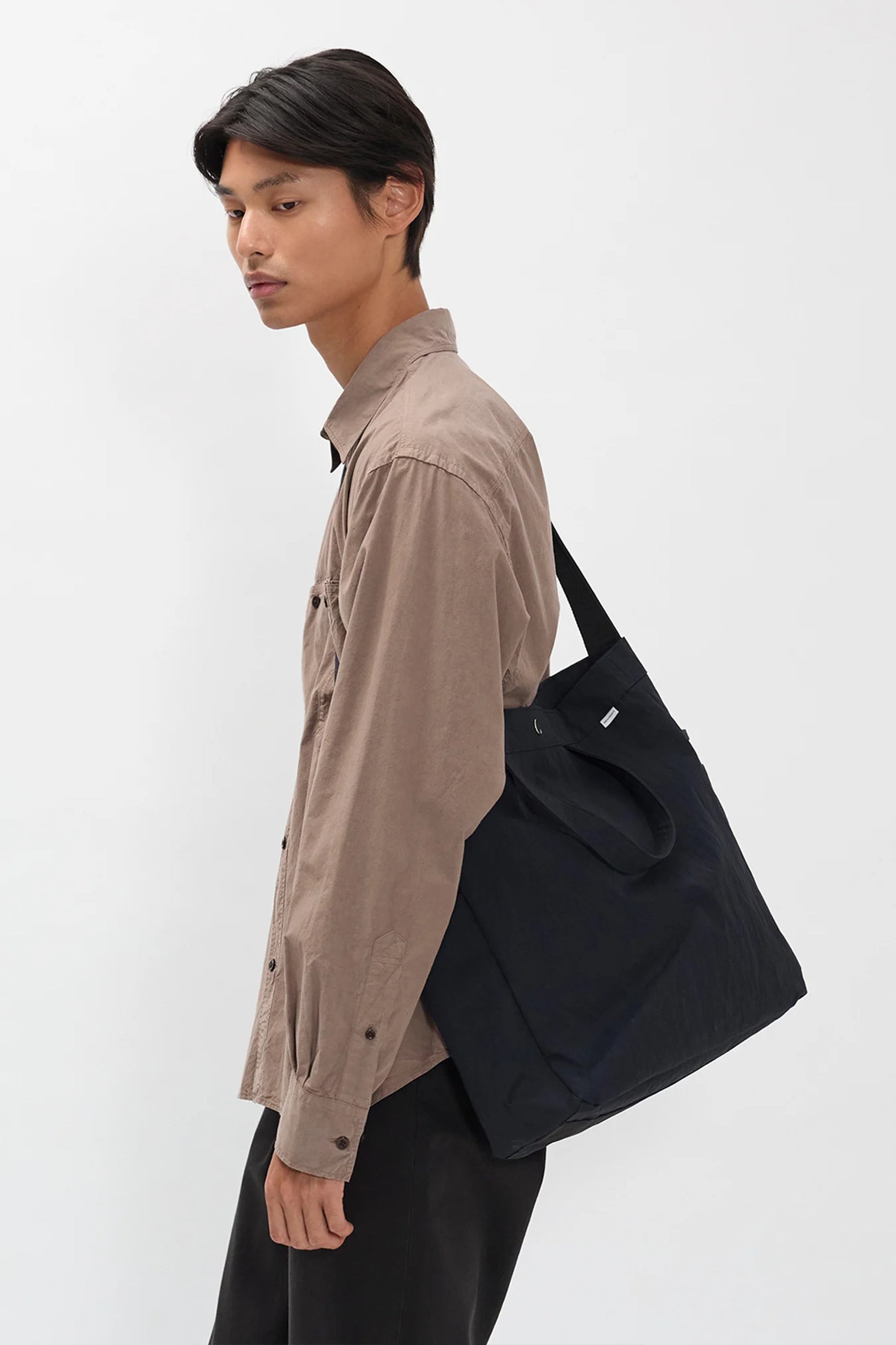 Falster Tencel Oversize Shirt Walnut_2