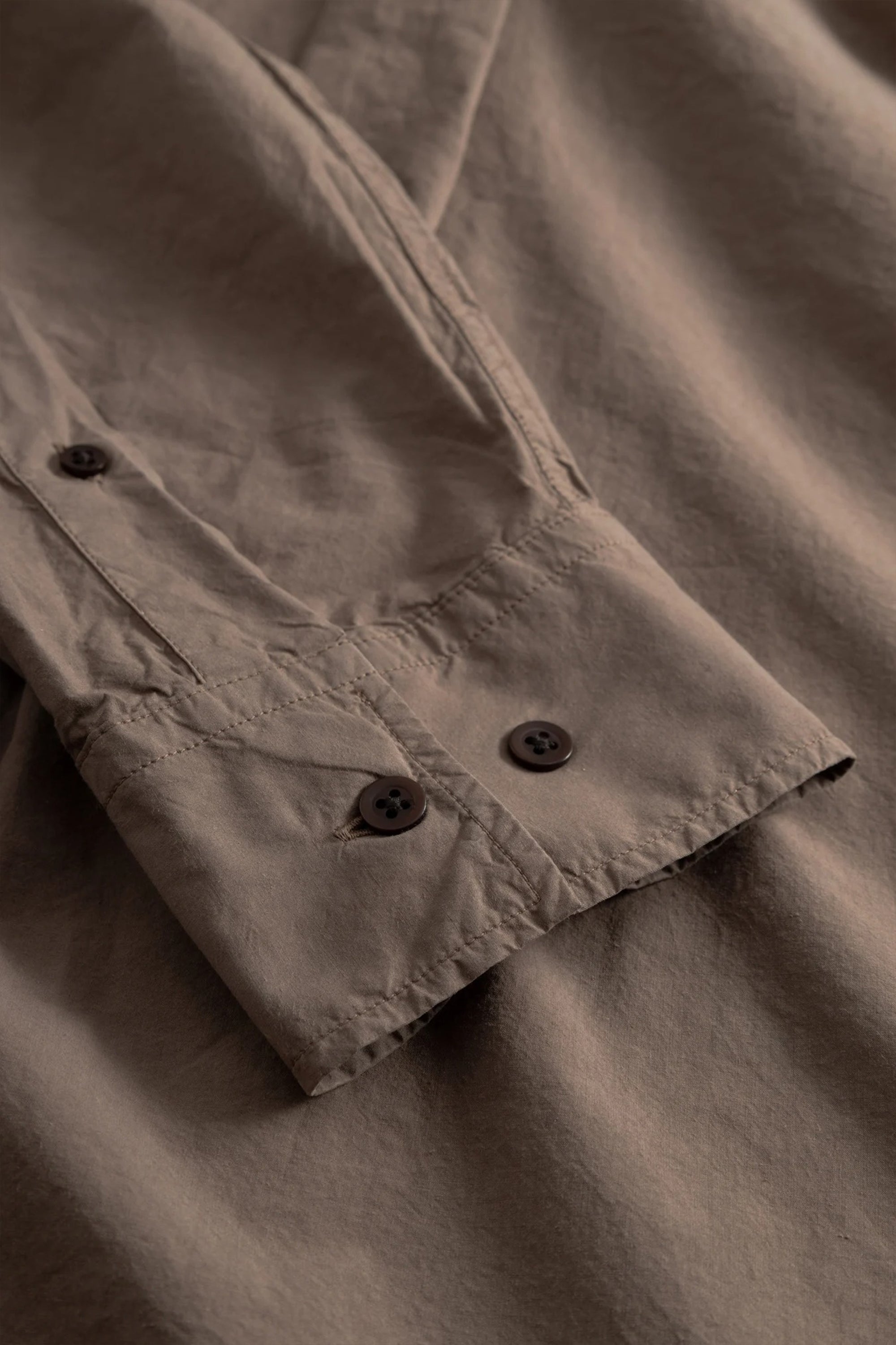 Falster Tencel Oversize Shirt Walnut_7