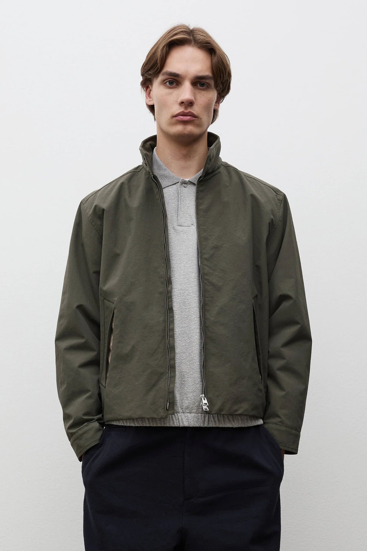 Froan Gore-Tex Windstopper Harrington Jacket Beluga_2