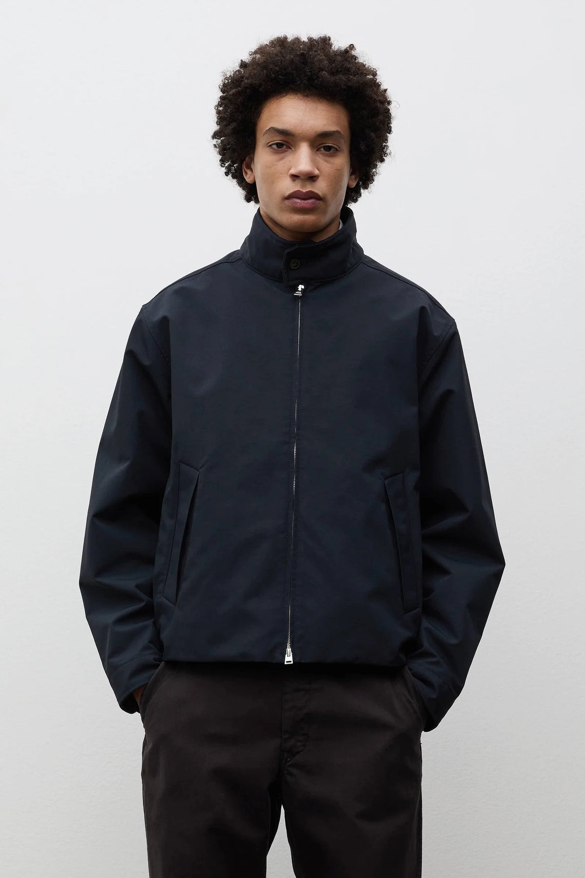 Froan Gore-Tex Windstopper Harrington Jacket Dark Navy_2