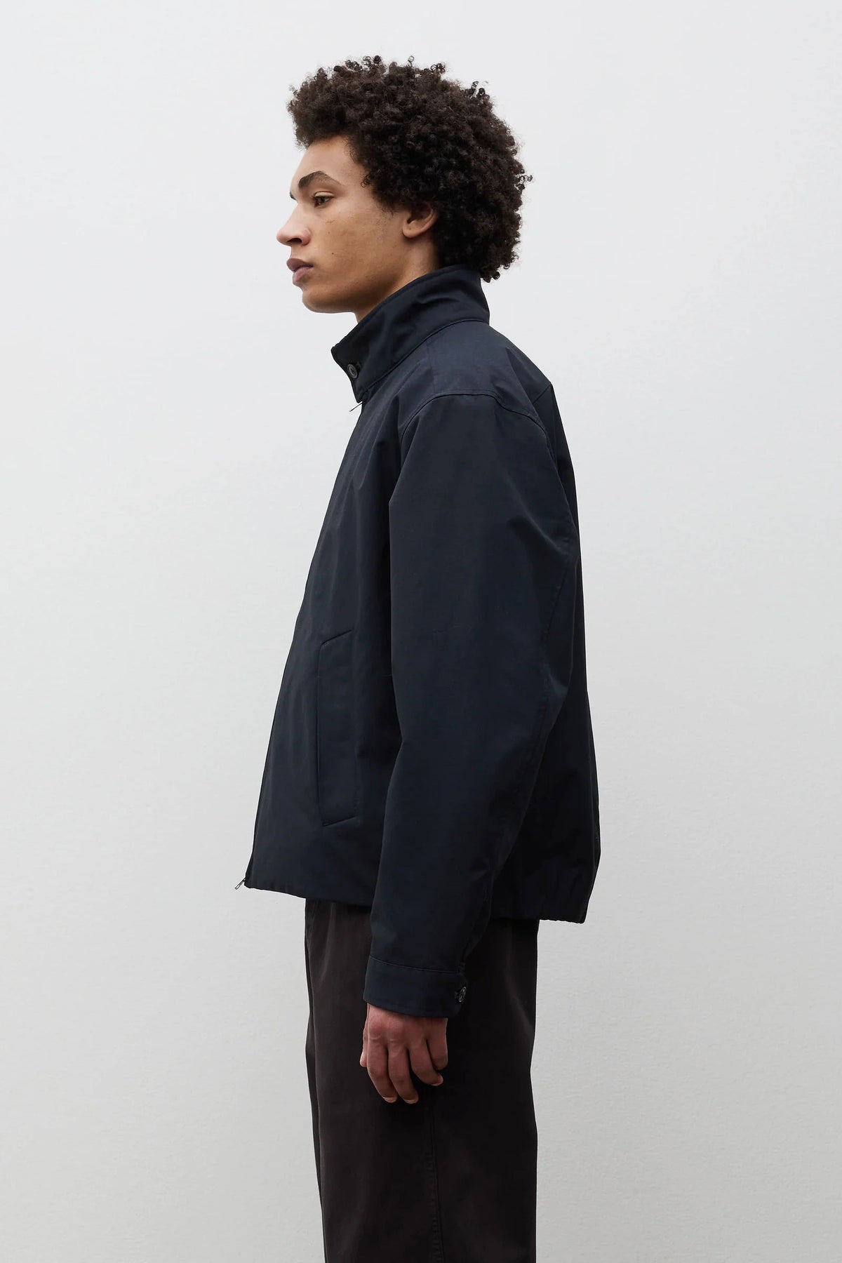 Froan Gore-Tex Windstopper Harrington Jacket Dark Navy_3