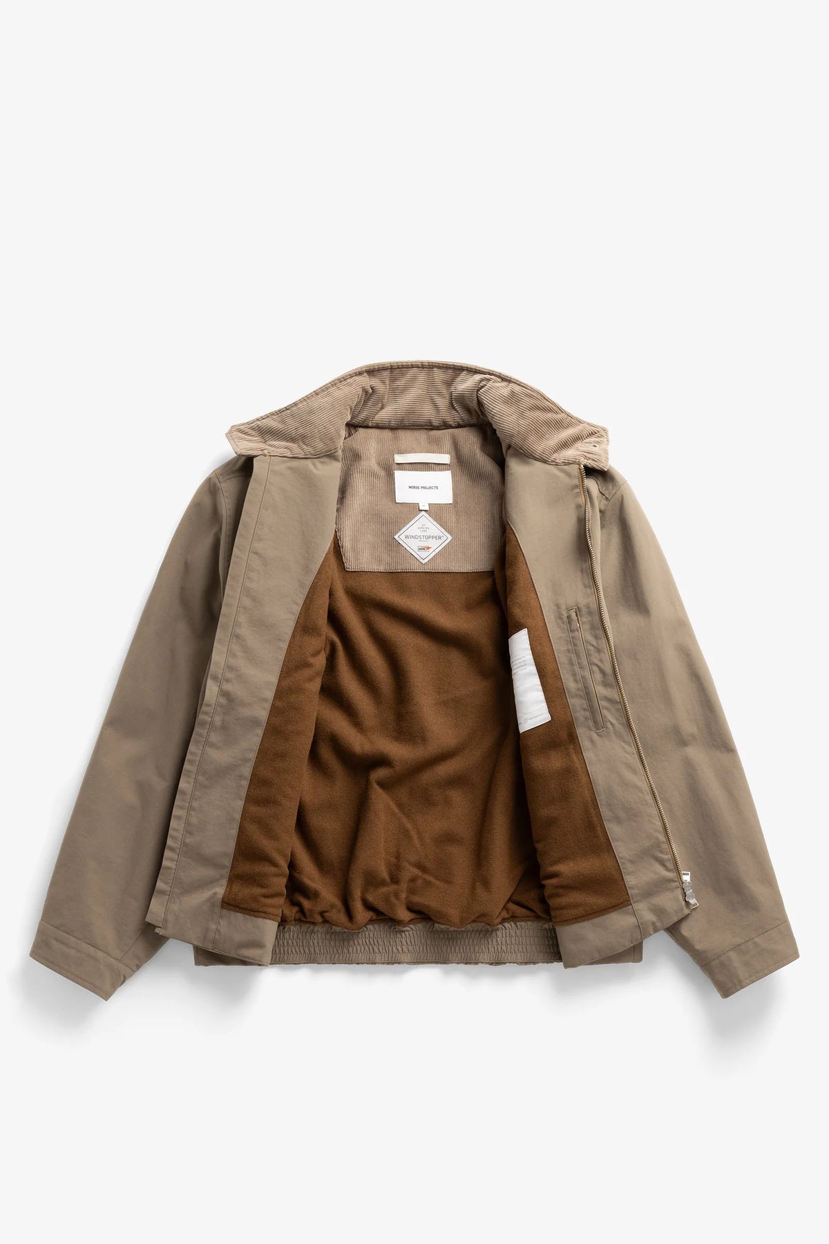 Froan Gore-Tex Windstopper Harrington Jacket Walnut_8