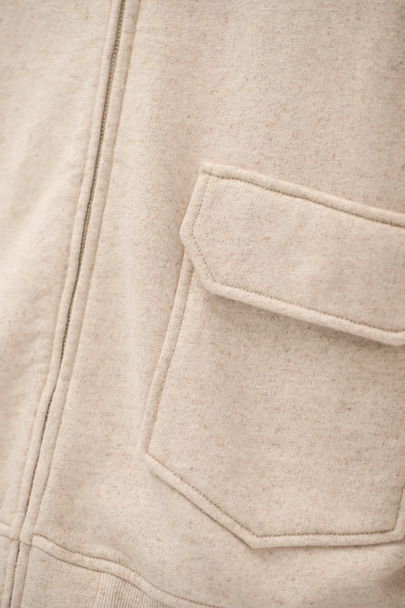 Fynshav Cotton Linen Loopback Jacket Natural_4