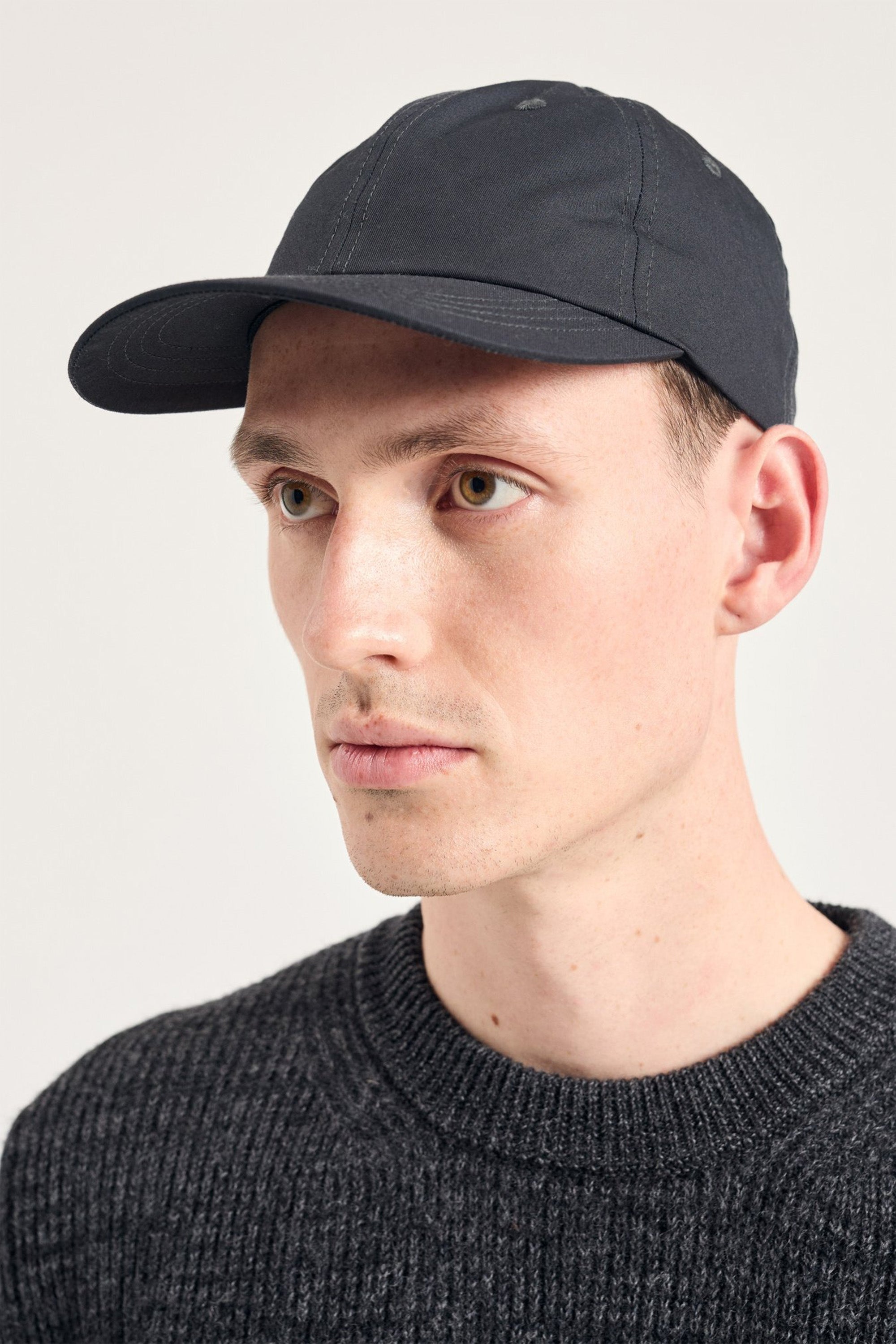 Gear Cotton Twill Sports Cap Charcoal Grey