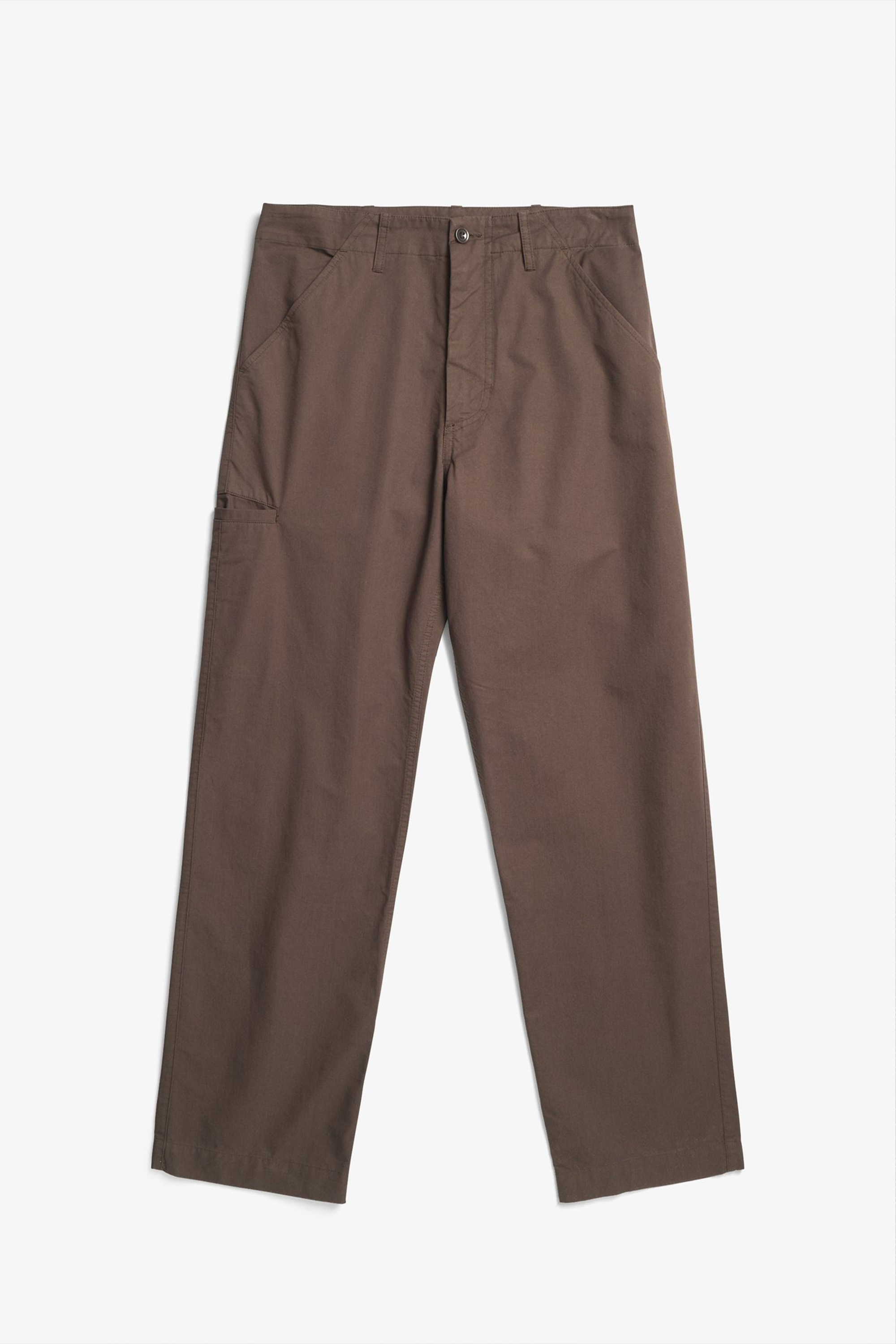 Gorm Relaxed Mineral Dyed Fine Twill Cargo Pants Espresso_4