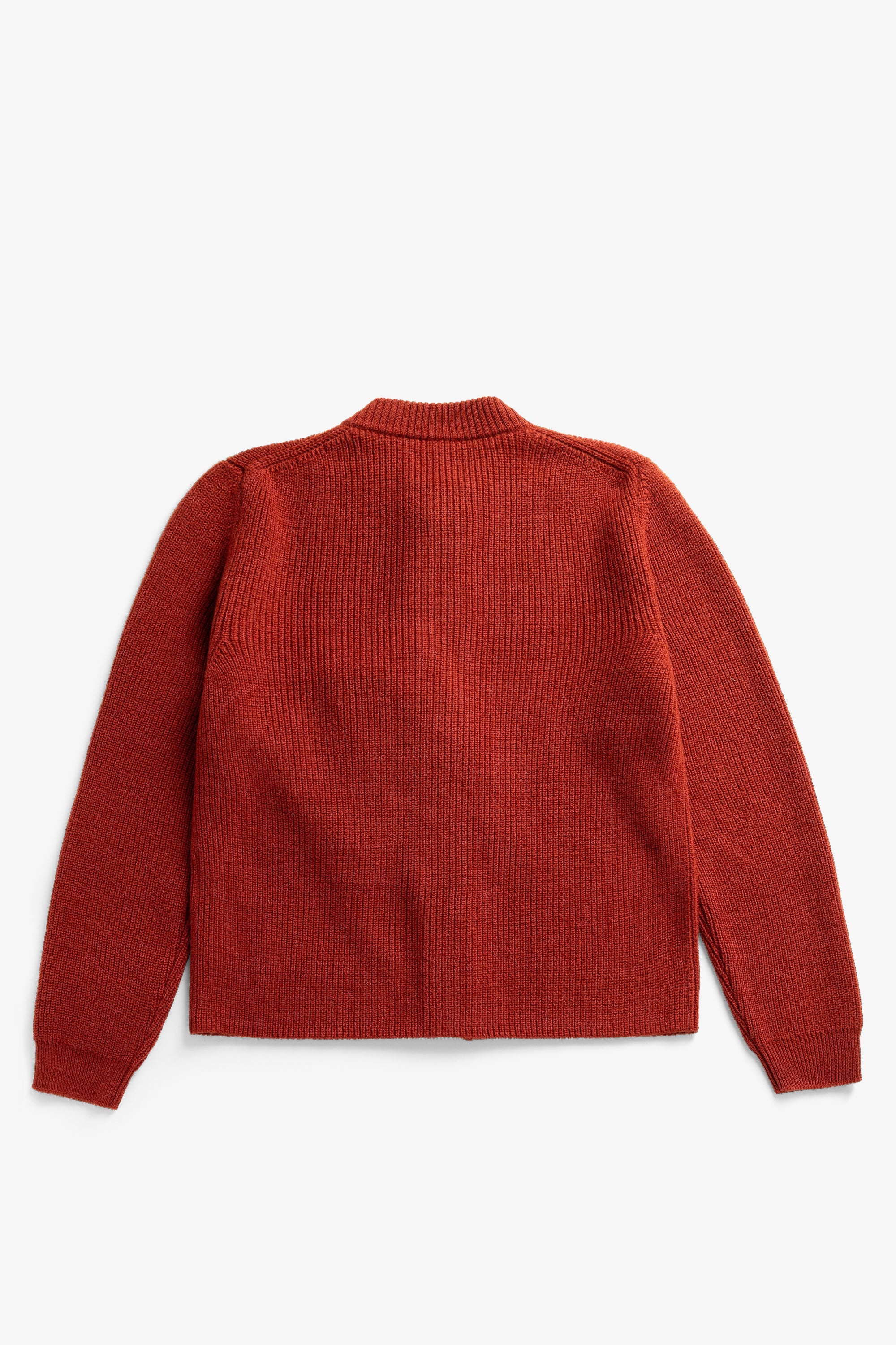 Gullverket Cotton Wool Rib Cardigan Cowhide_6