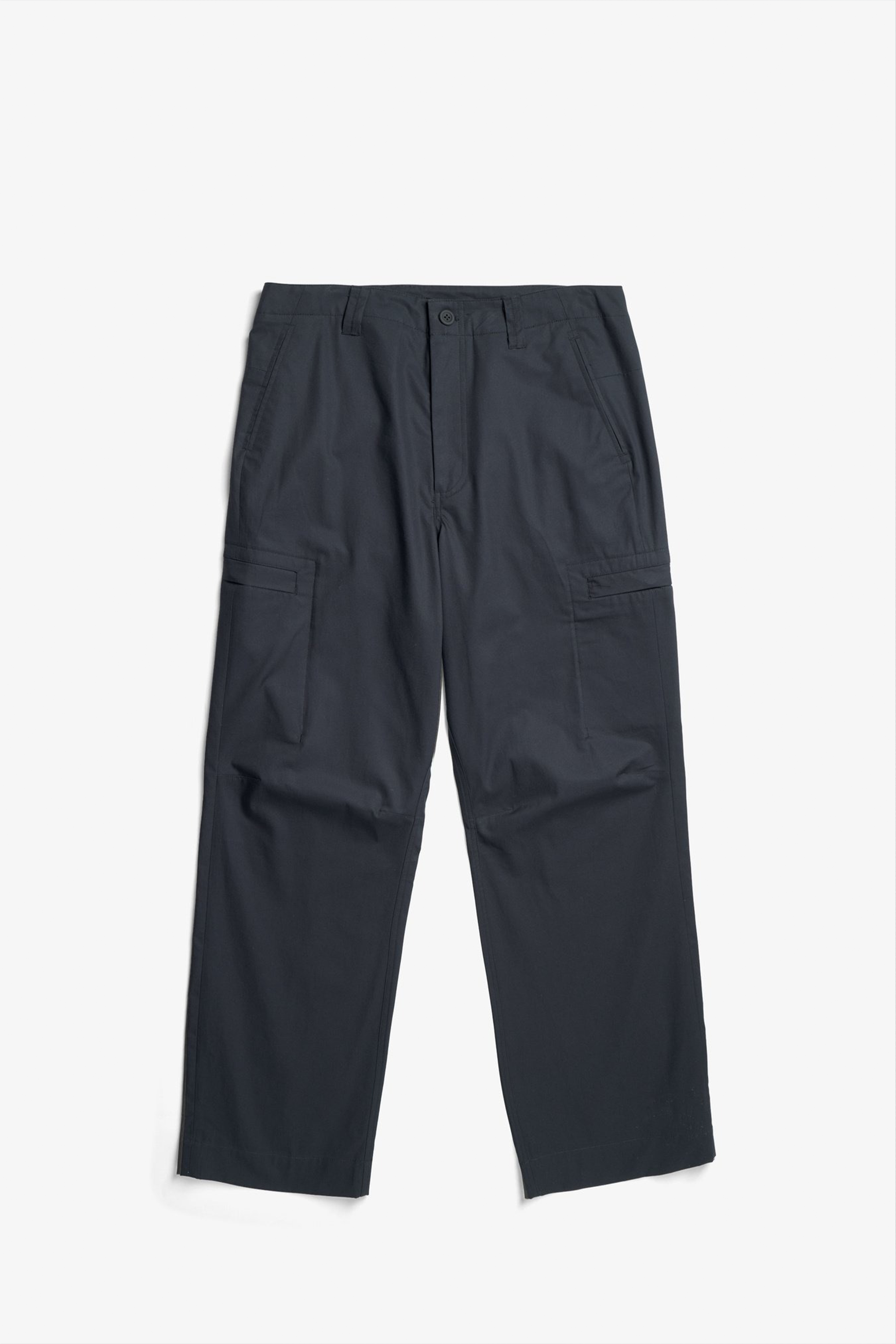 Hans Gear Cotton Twill Cargo Pants Charcoal Grey