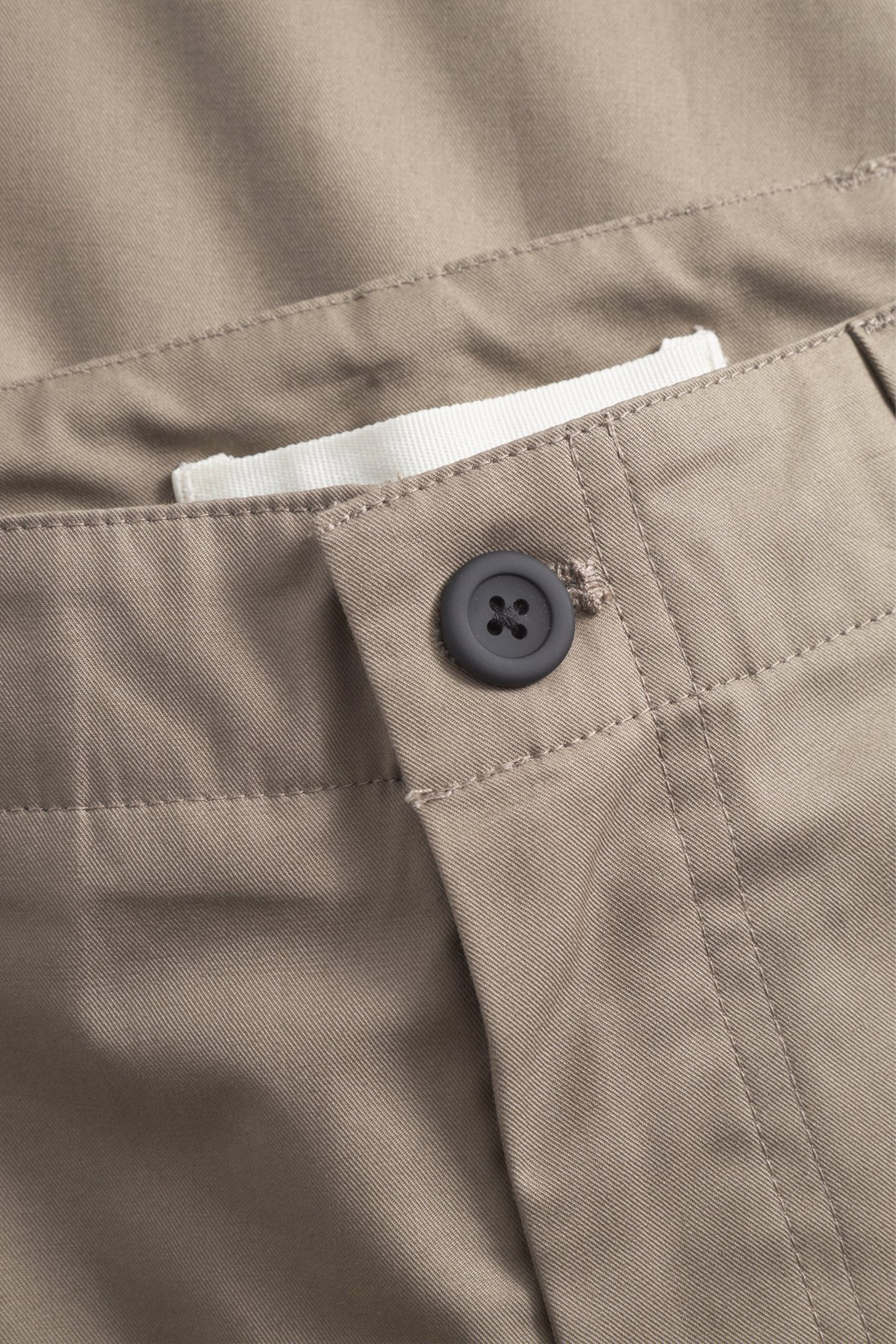Hans Gear Cotton Twill Cargo Pants Utility Khaki