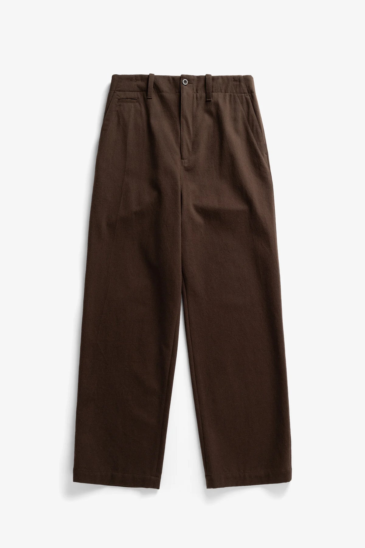 Hengifoss High Waist Cotton Wool Twill Trouser Delicioso Brown_7