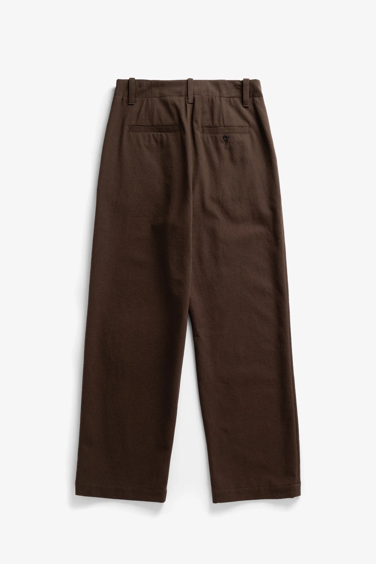 Hengifoss High Waist Cotton Wool Twill Trouser Delicioso Brown_8