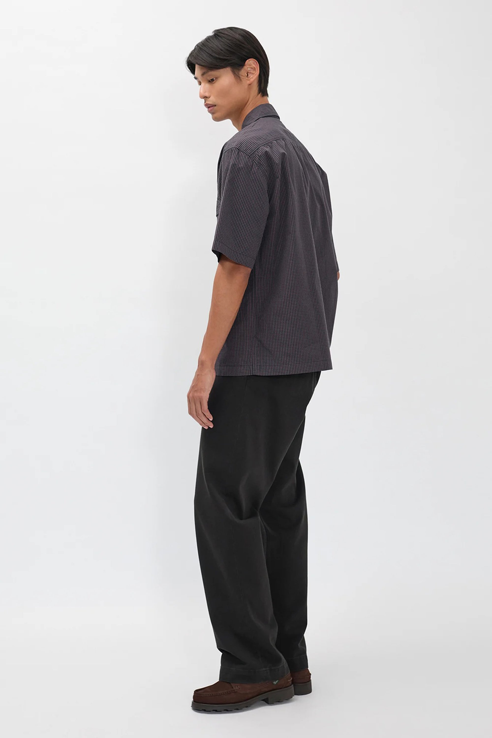 Hengifoss High Waist Heavy Twill Trouser Black