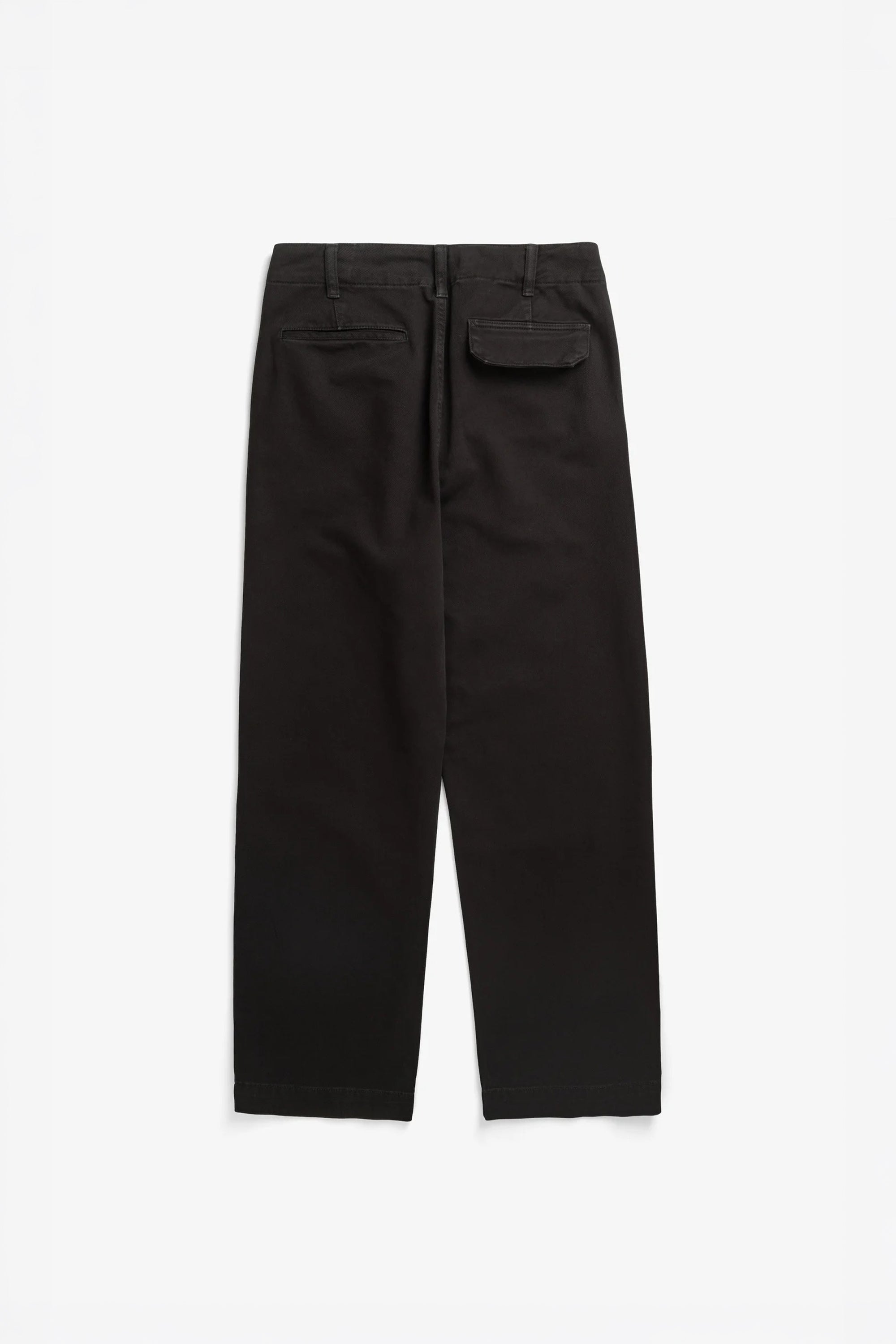 Hengifoss High Waist Heavy Twill Trouser Black_6