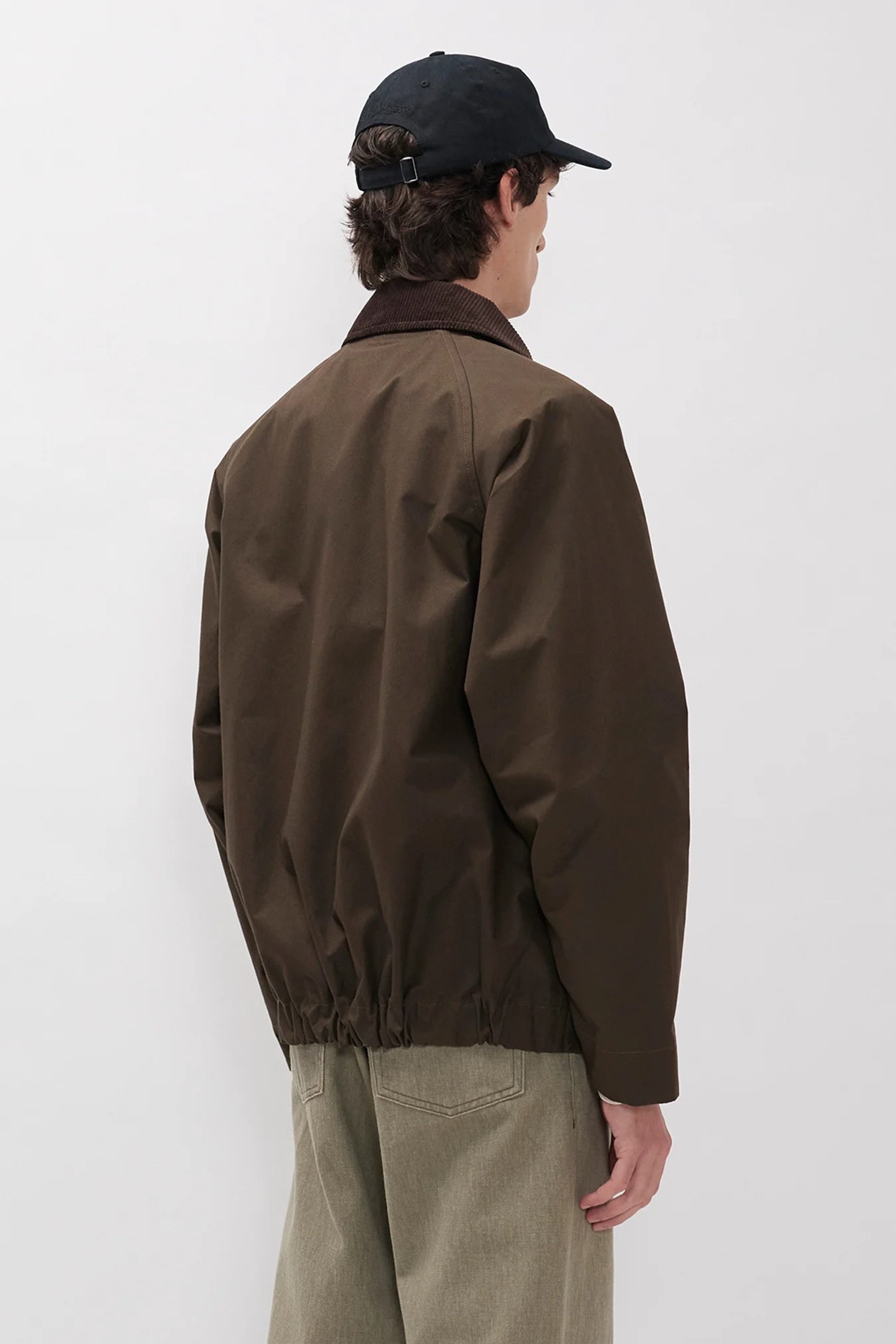 Holmen Wax Raglan Light Jacket Delicioso Brown_3