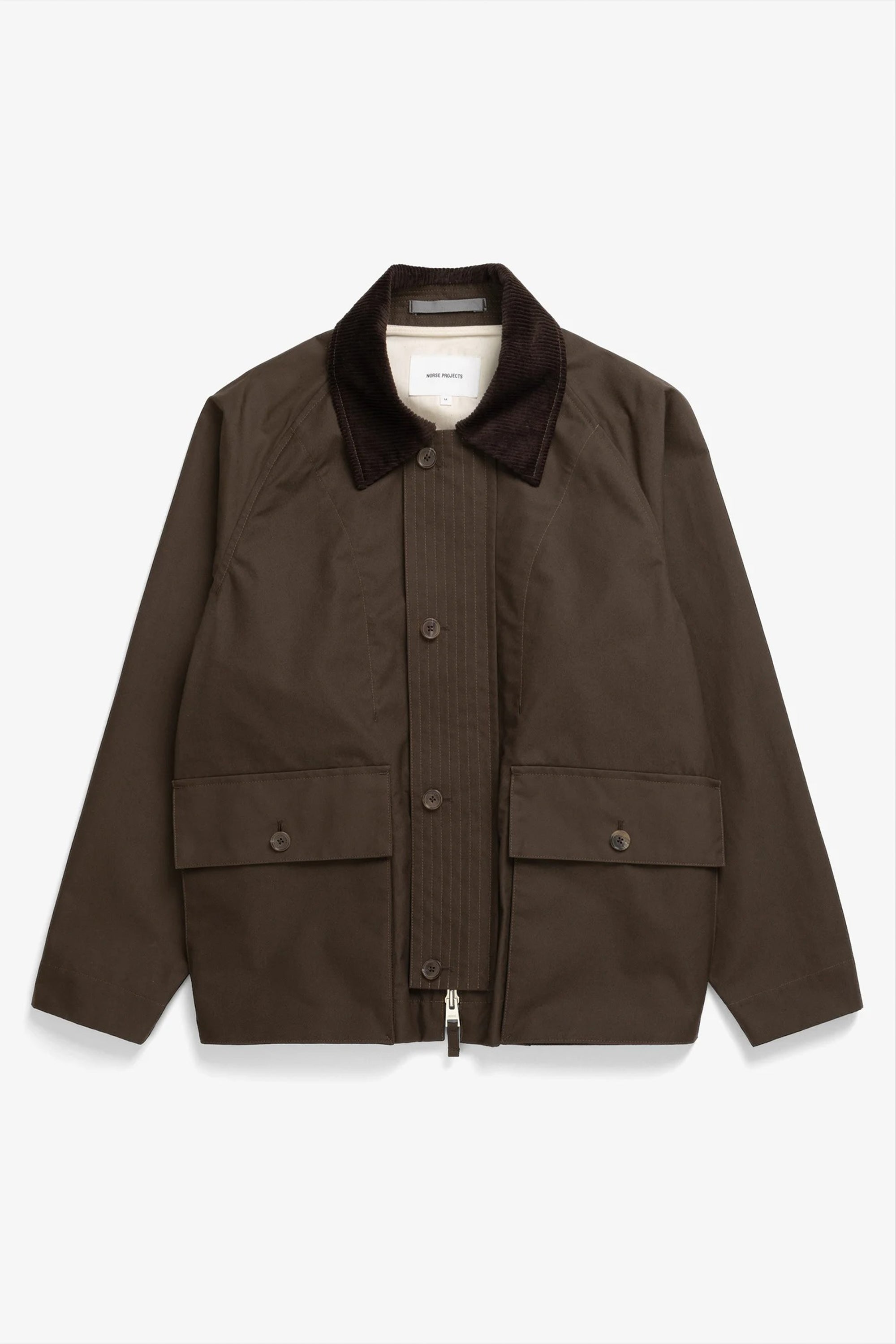 Holmen Wax Raglan Light Jacket Delicioso Brown_6