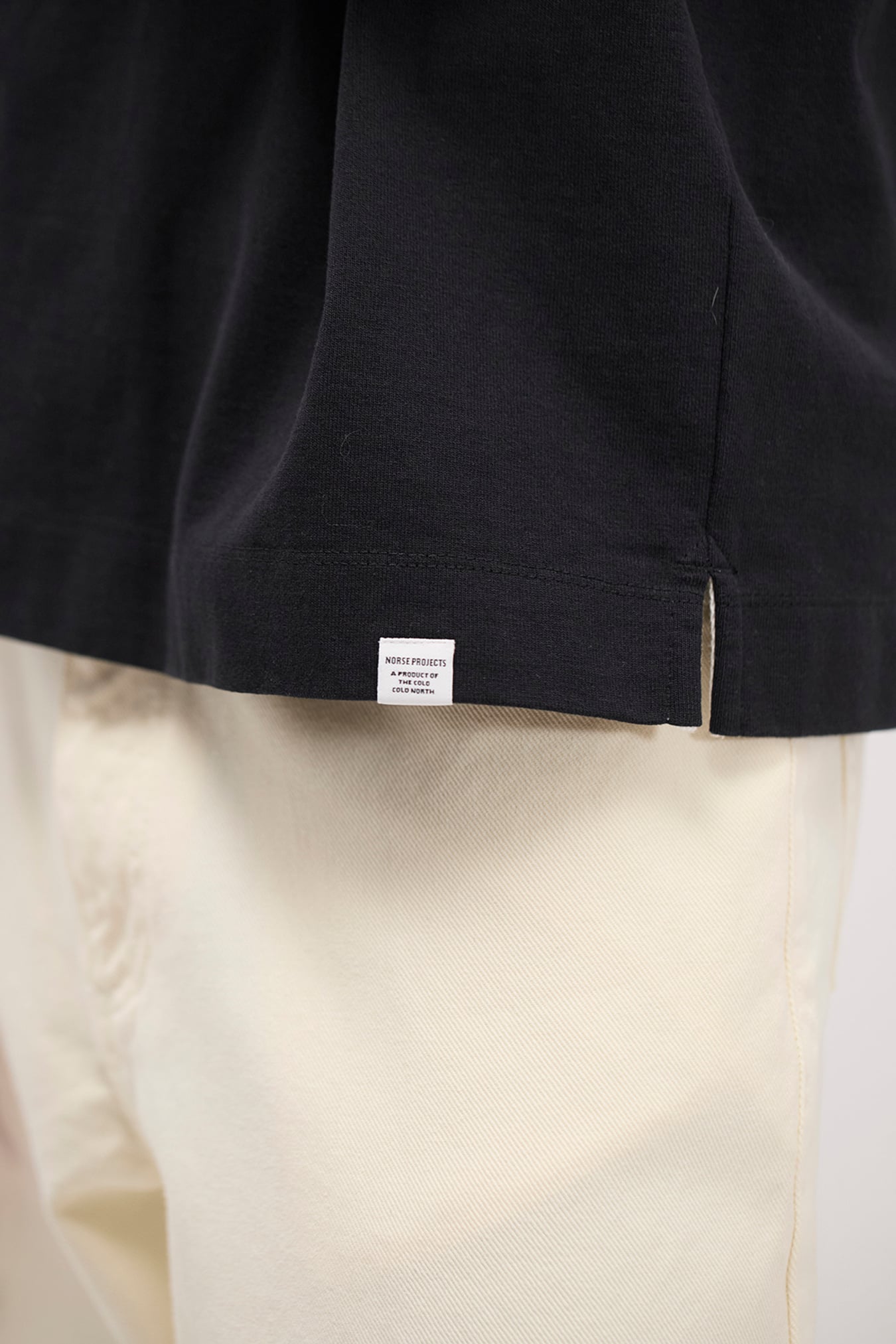 Isefjord Compact Cotton LS Polo Black_7