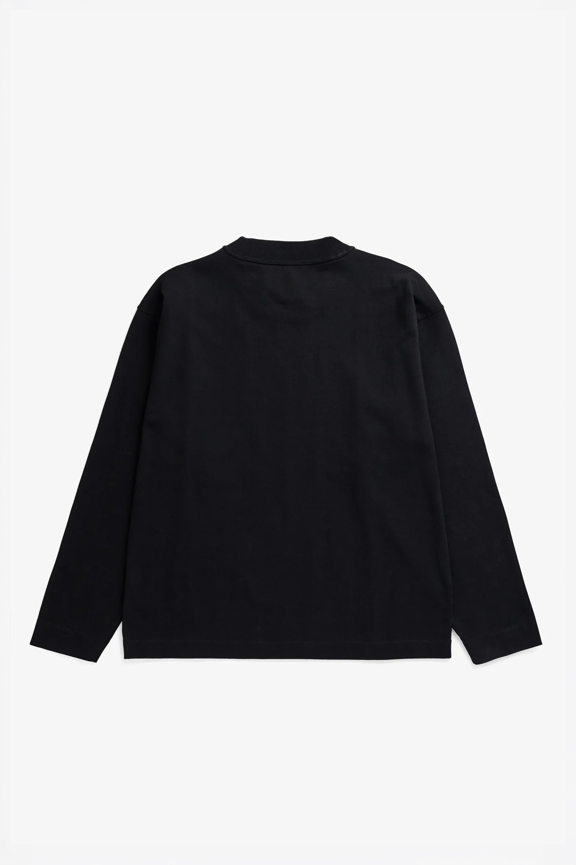 Isefjord Compact Cotton LS T-Shirt Black_5