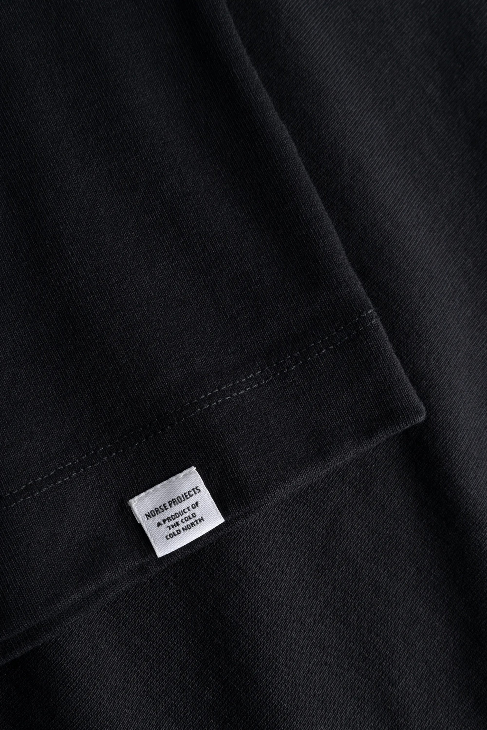 Isefjord Compact Cotton LS T-Shirt Black_4