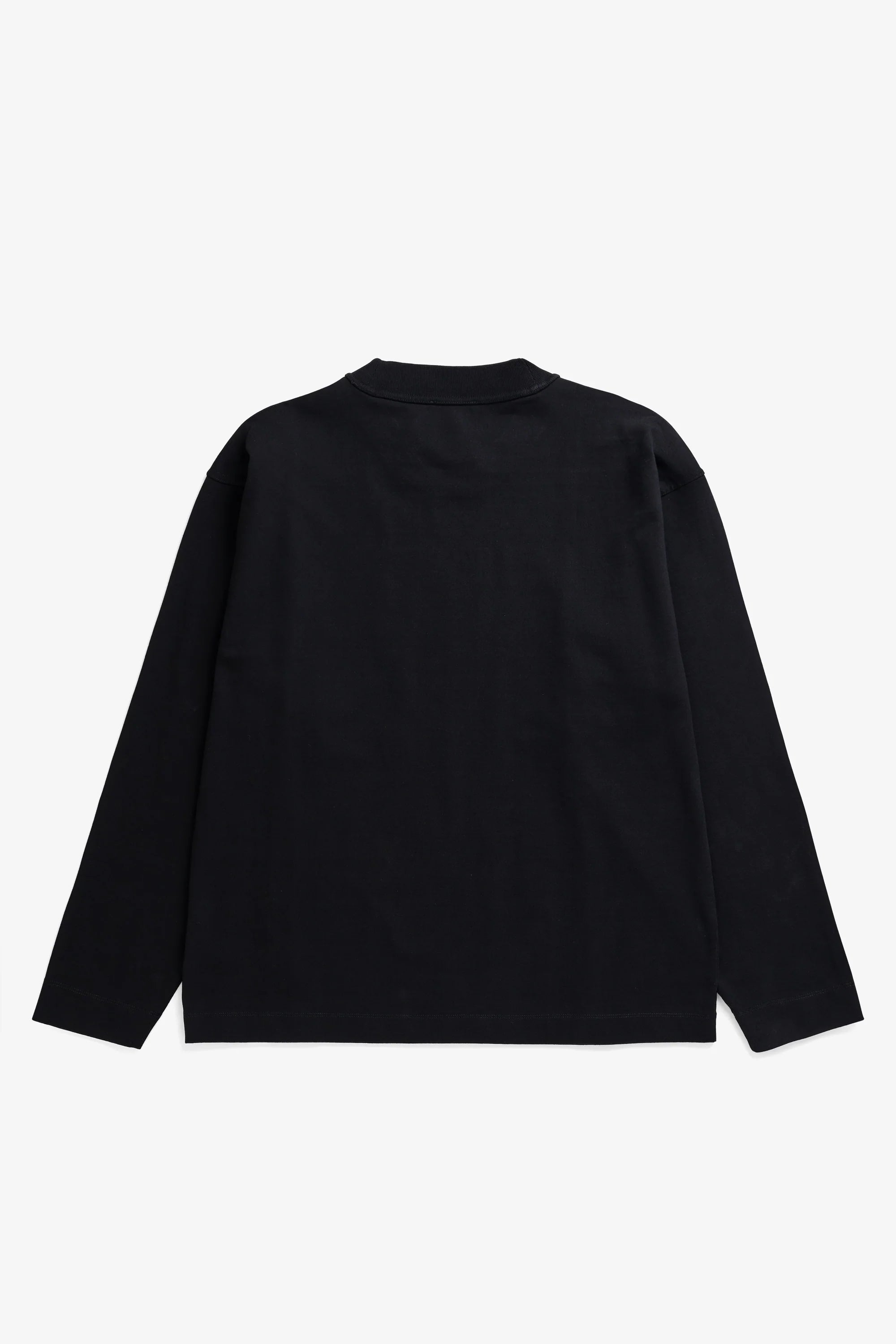 Isefjord Compact Cotton LS T-Shirt Black_6
