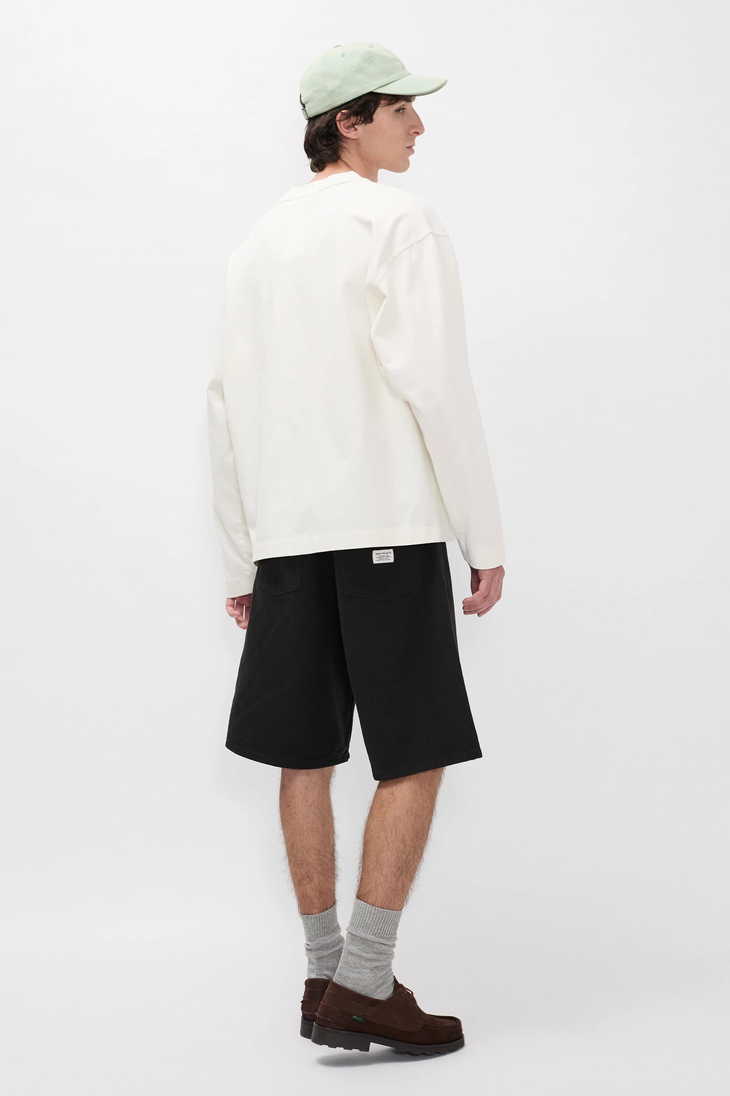 Isefjord Compact Cotton LS T-Shirt Ecru_3