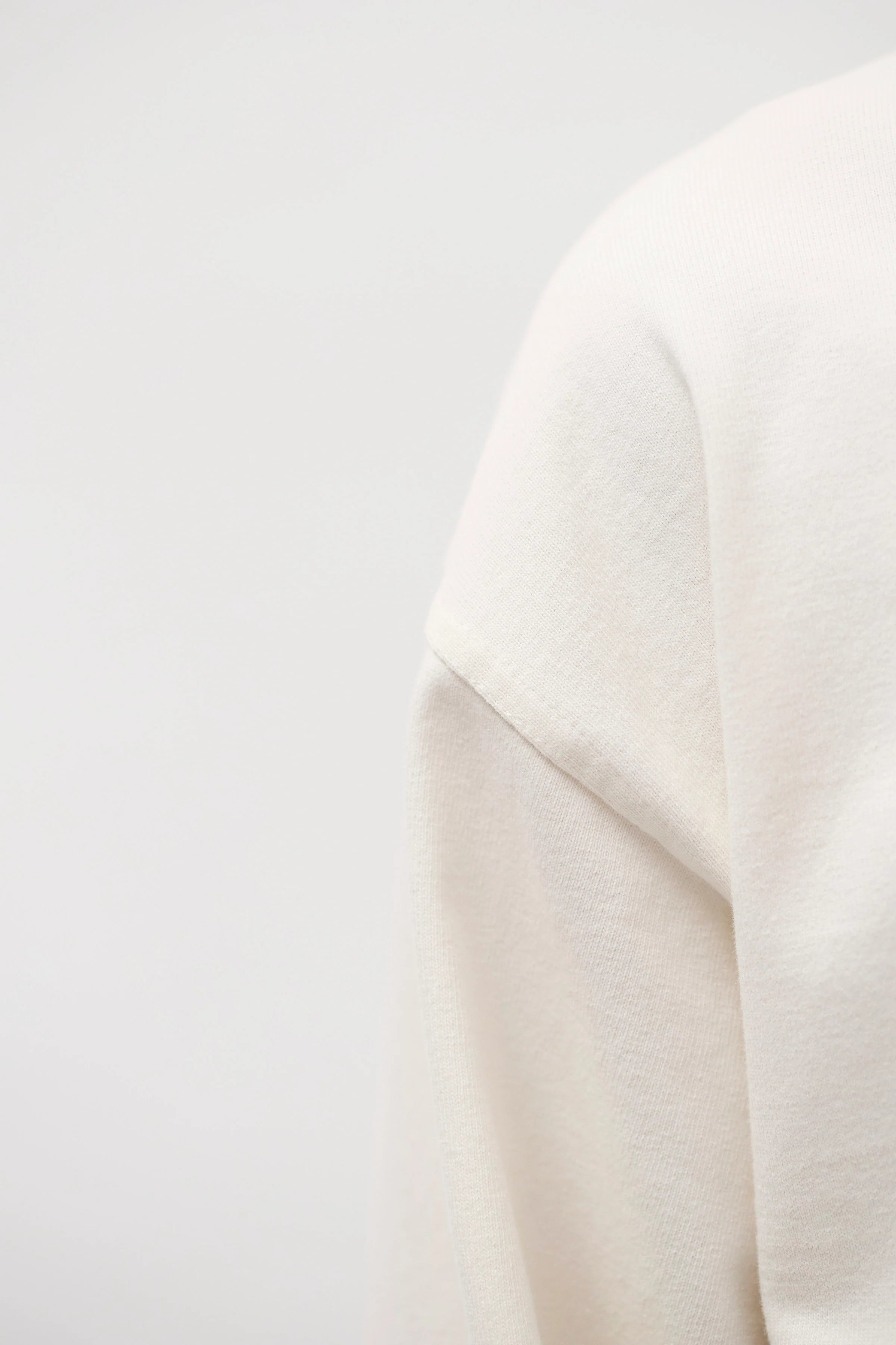 Isefjord Compact Cotton LS T-Shirt Ecru_5