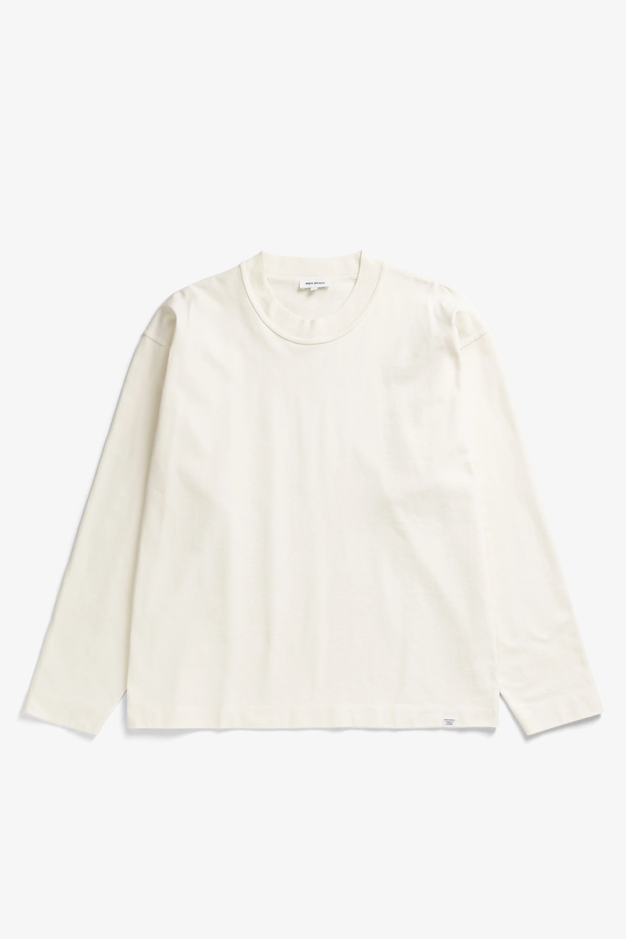 Isefjord Compact Cotton LS T-Shirt Ecru_7