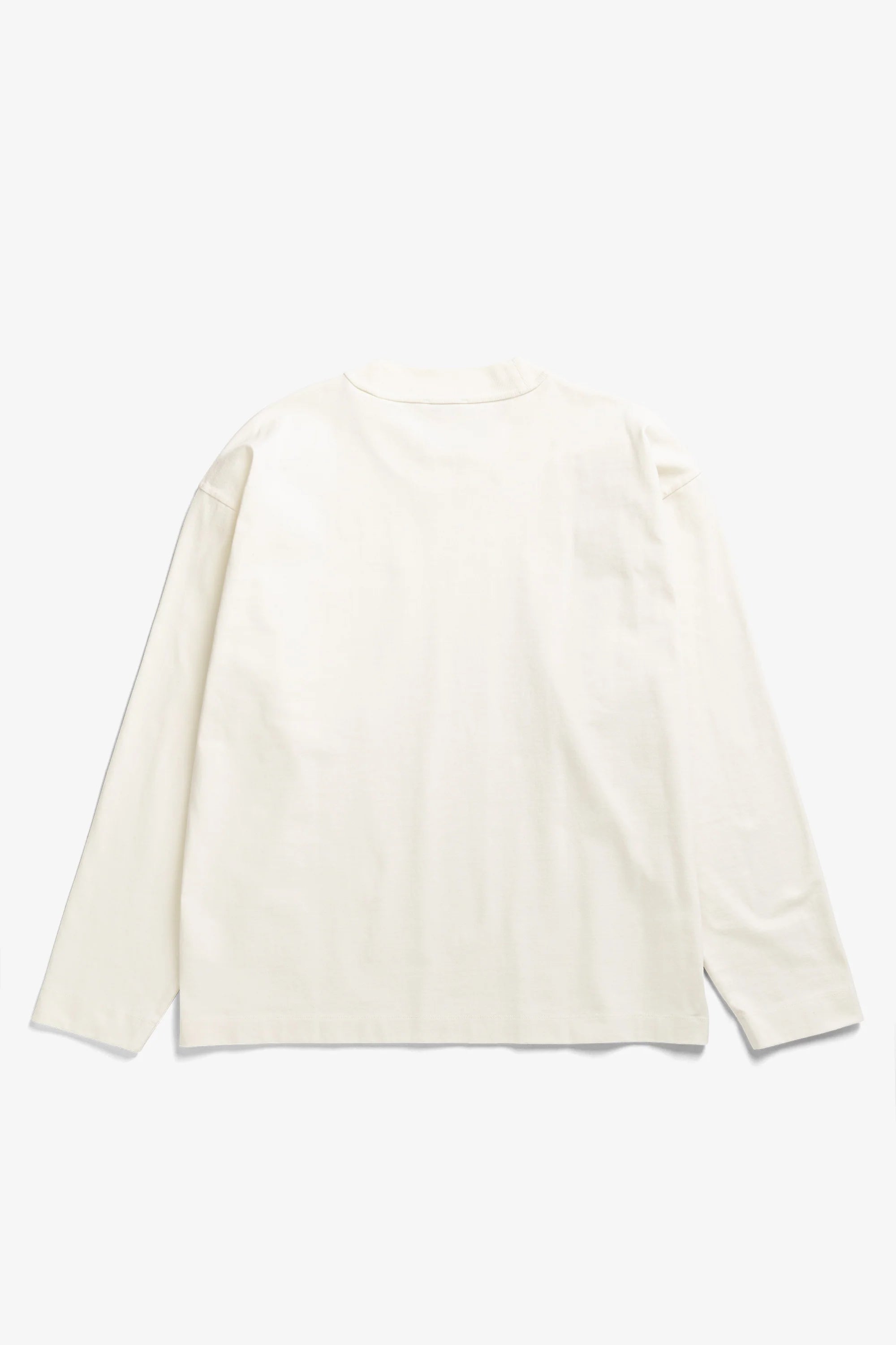 Isefjord Compact Cotton LS T-Shirt Ecru_8