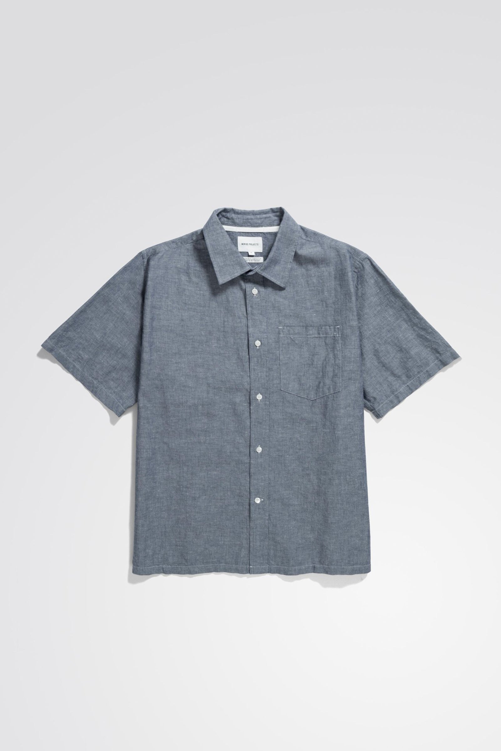 SPORTIVO STORE_Ivan Relaxed Cotton Linen SS Shirt Dark Navy_2