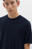 SPORTIVO STORE_Jacob Cotton Crepe T-Shirt Dark Navy_6