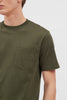 SPORTIVO STORE_Johannes Organic Pocket T-Shirt Army Green_4