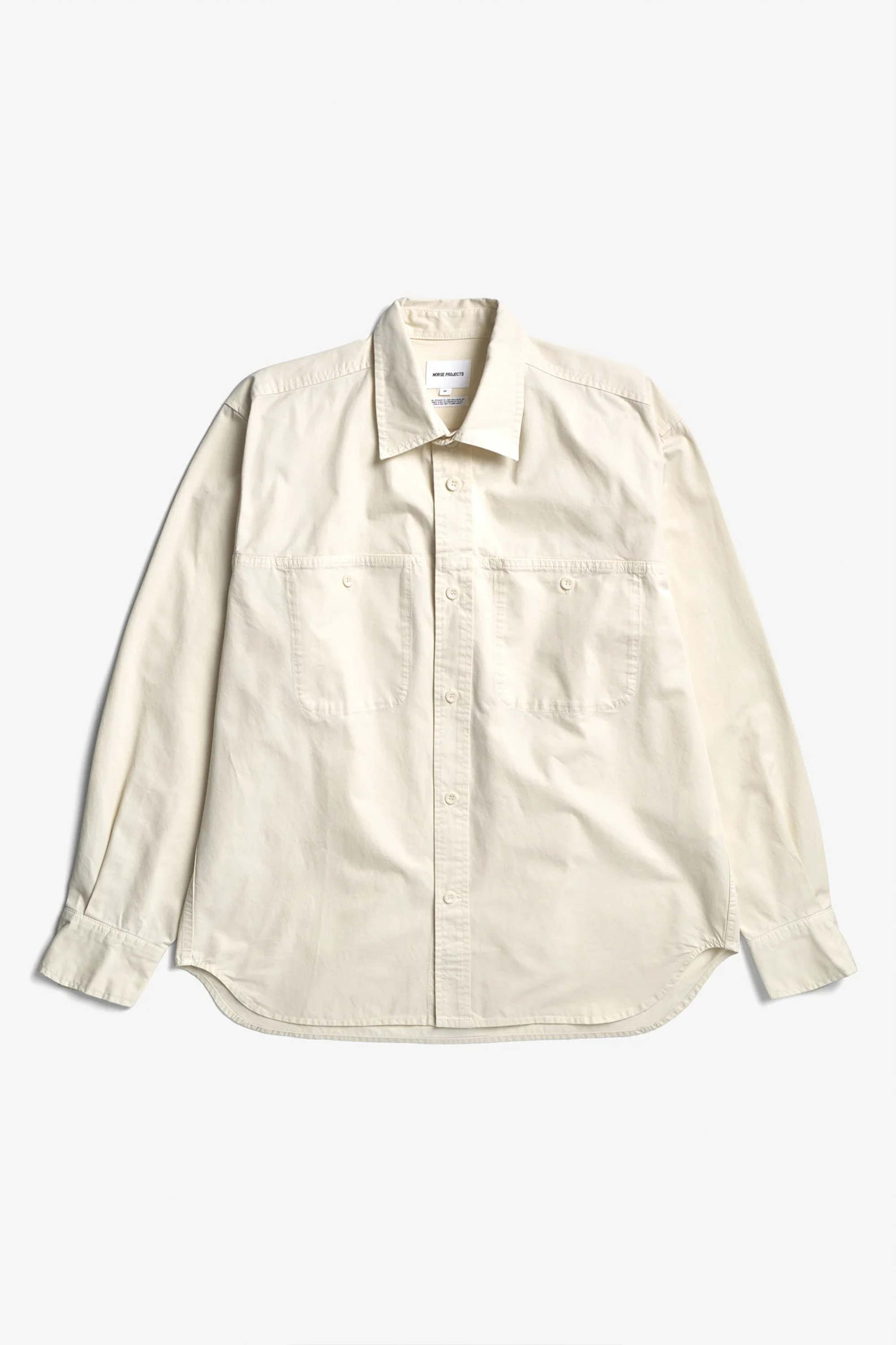 Julius Mineral Dyed Oversize Shirt Ecru_3