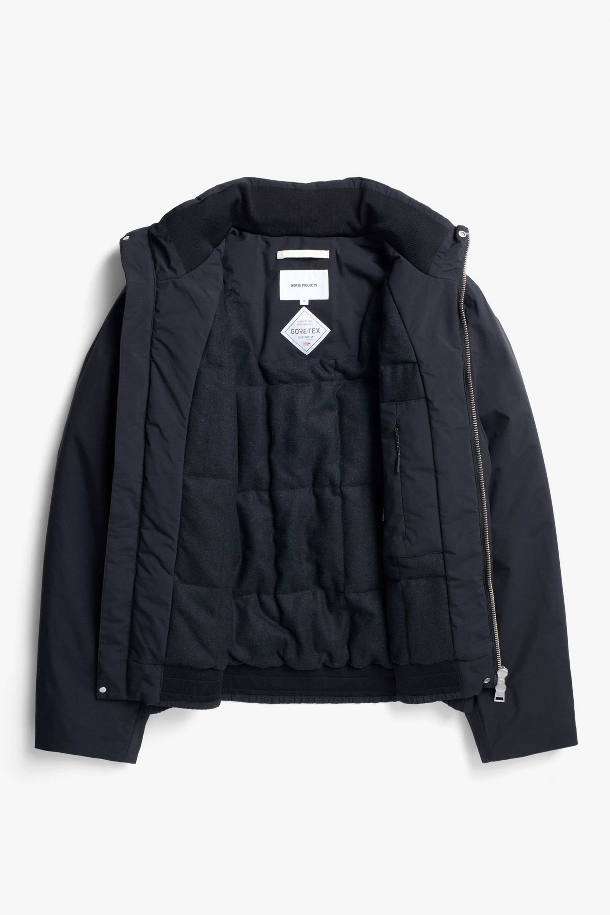 Kastrup Gore-Tex Windstopper Bomber Jacket Black