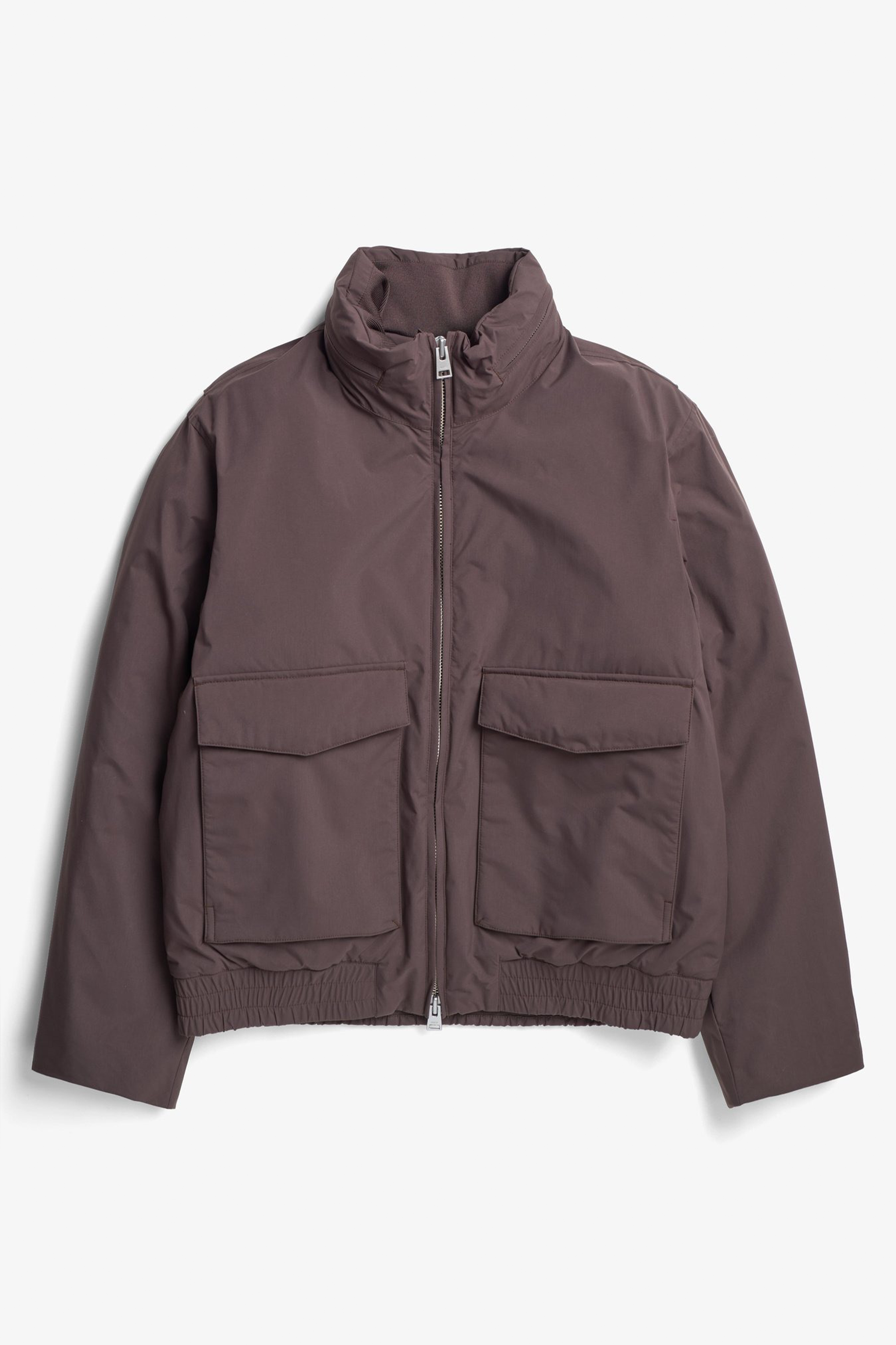 Kastrup Gore-Tex Windstopper Bomber Jacket Seal Brown_4