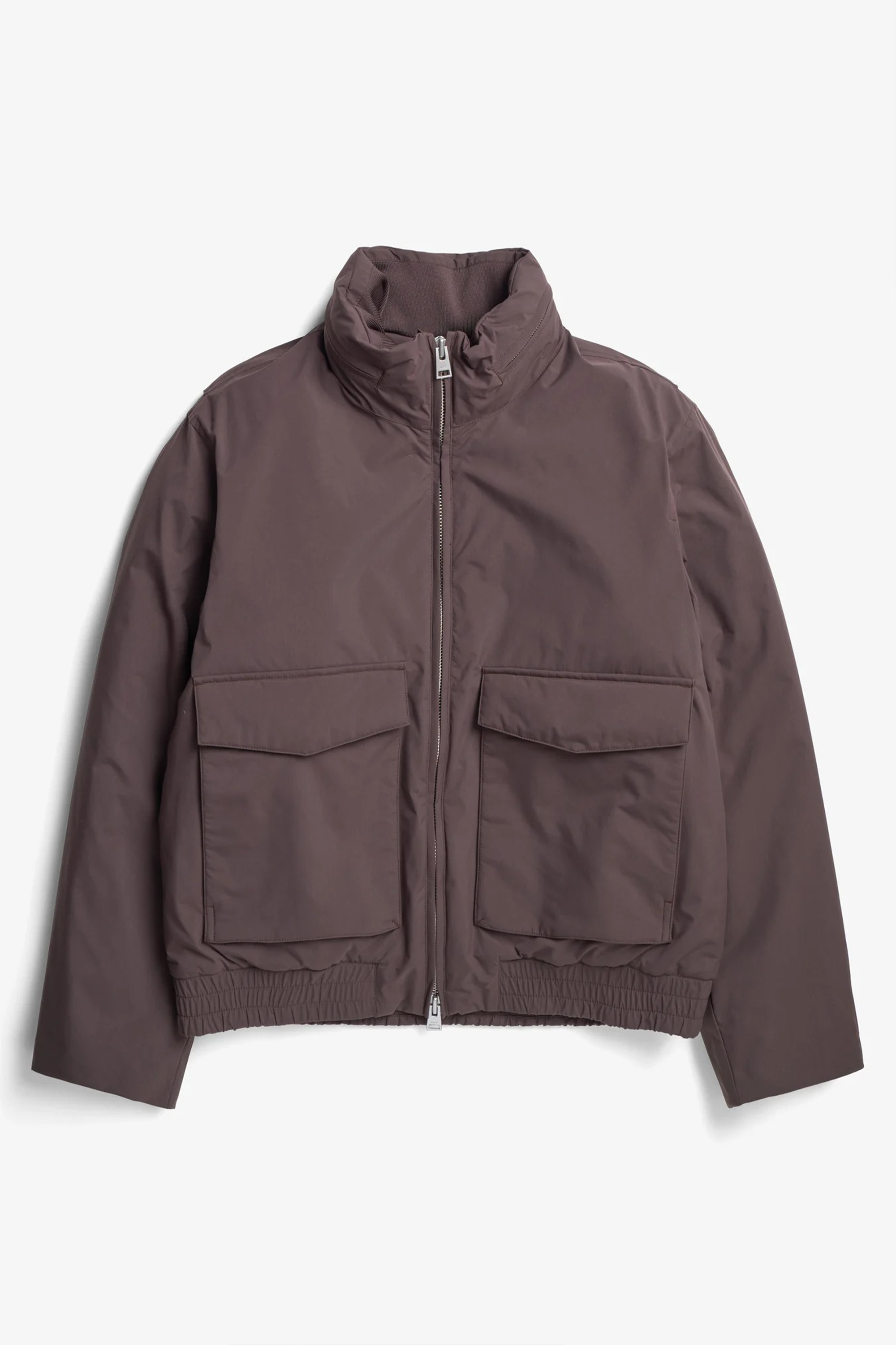 Kastrup Gore-Tex Windstopper Bomber Jacket Seal Brown_4