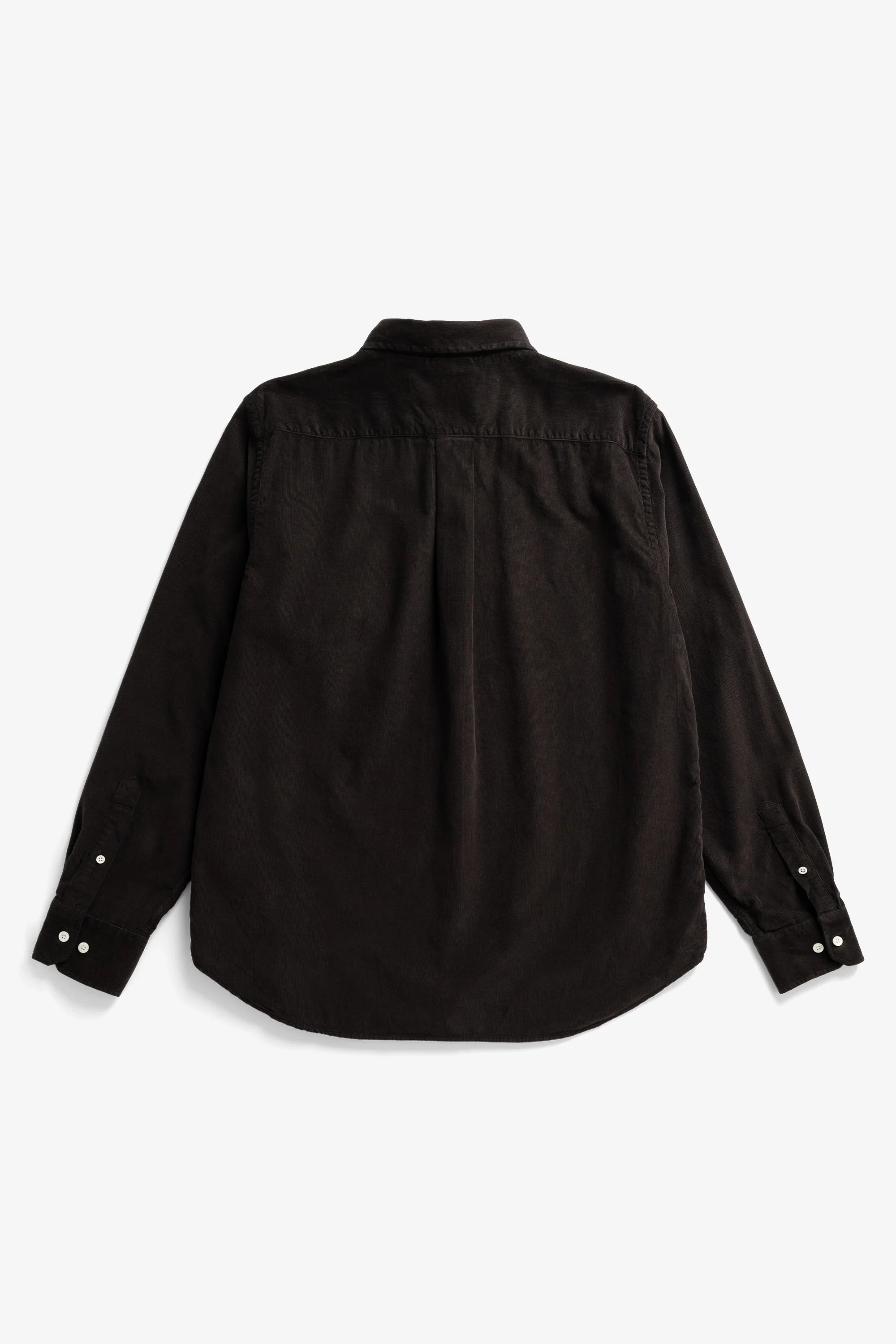 Kongshoved Relaxed Micro Cord Shirt Espresso_6