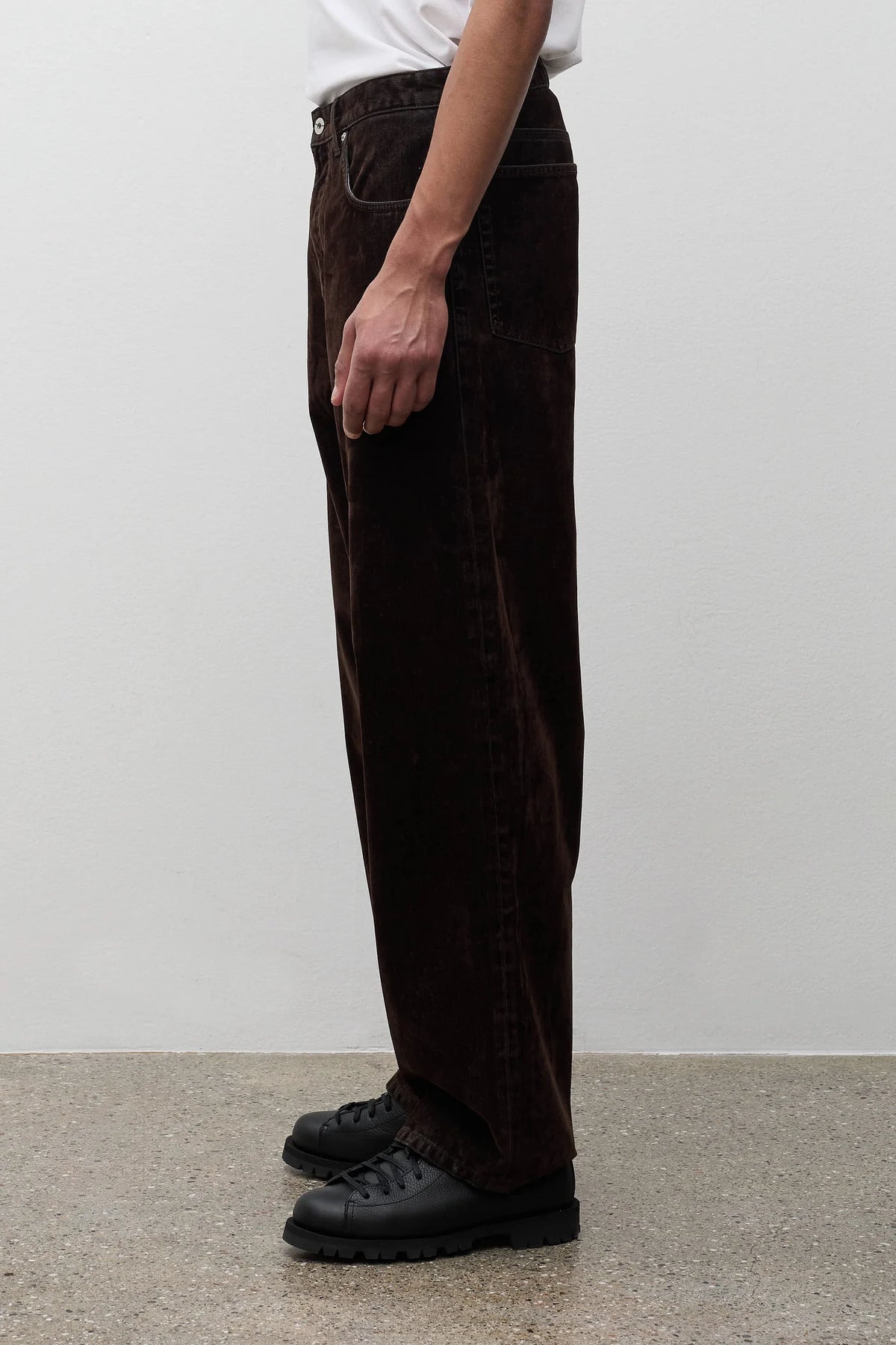 Korshavn Relaxed 5 Pocket Flock Corduroy Espresso_5