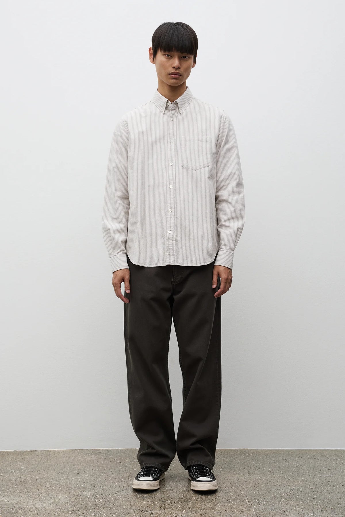 Korshavn Relaxed 5 Pocket Heavy Twill Beech Green_3