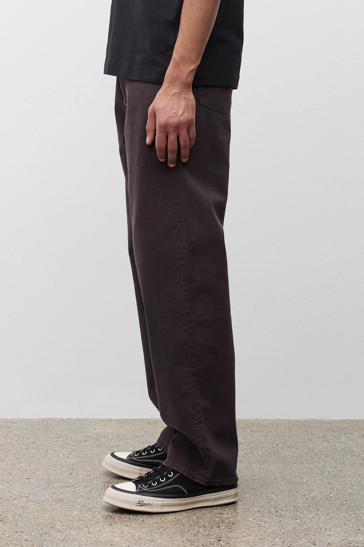 Korshavn Relaxed 5 Pocket Heavy Twill Darkest Purple_3
