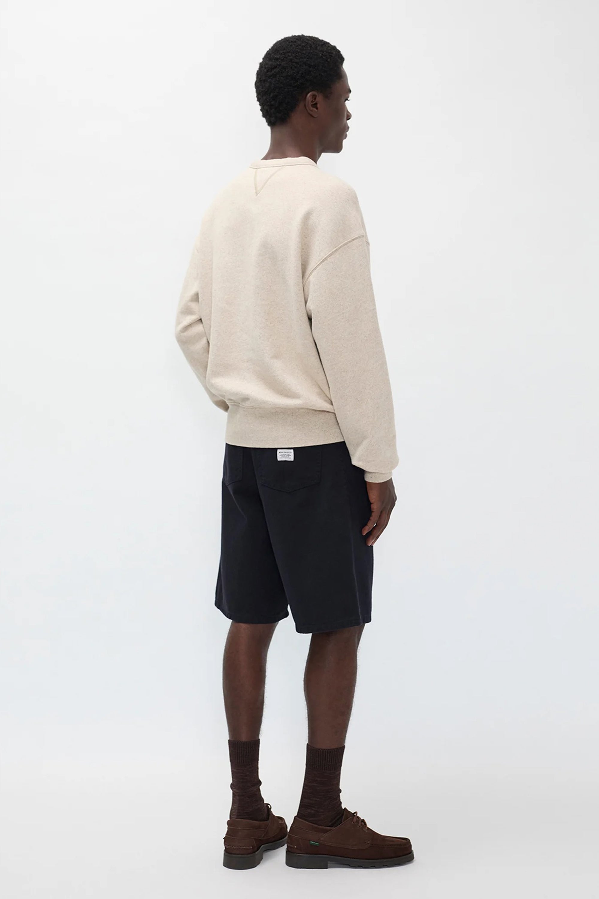 Korshavn Relaxed 5 Pocket Heavy Twill Short Dark Navy_3