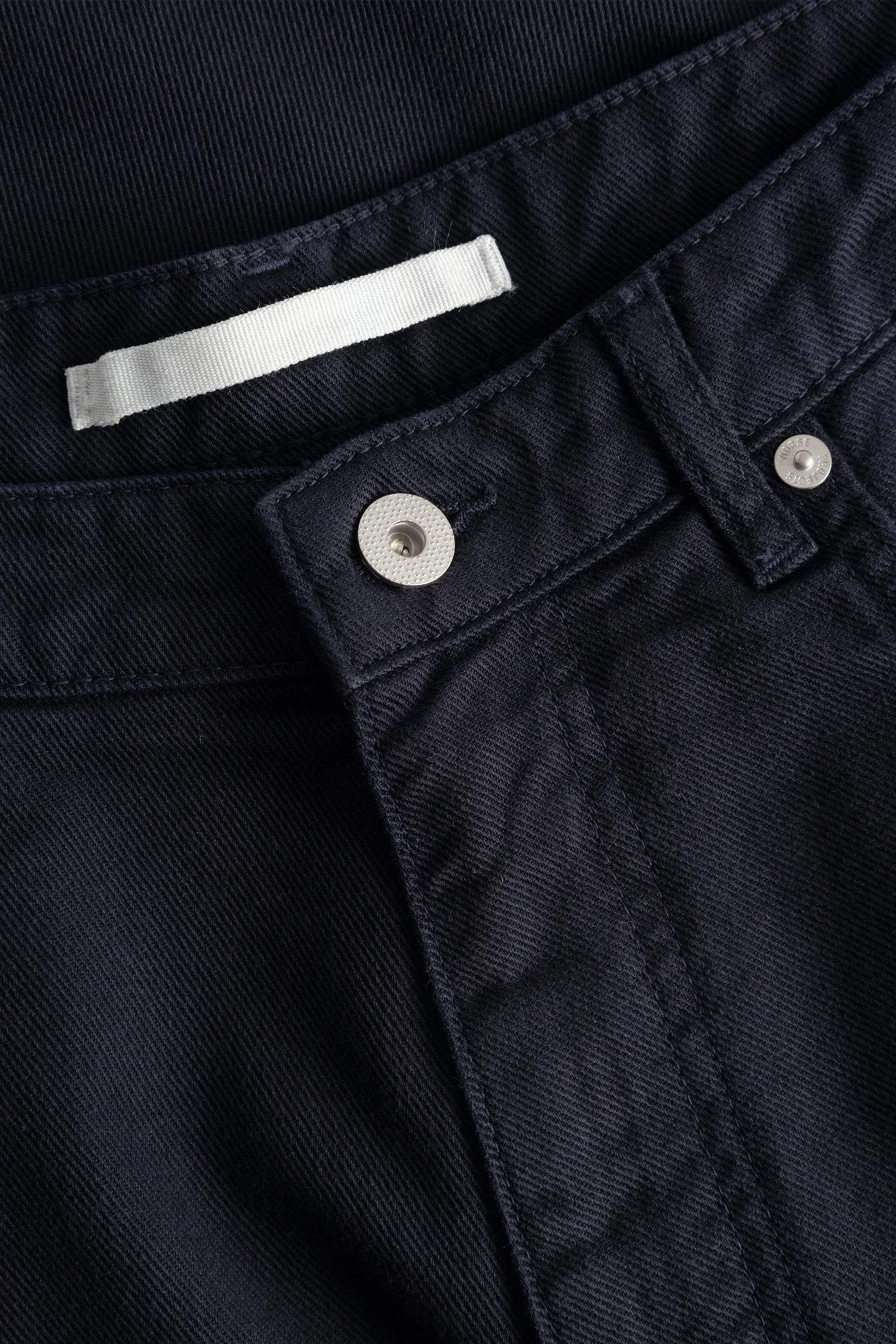 Korshavn Relaxed 5 Pocket Heavy Twill Short Dark Navy_5